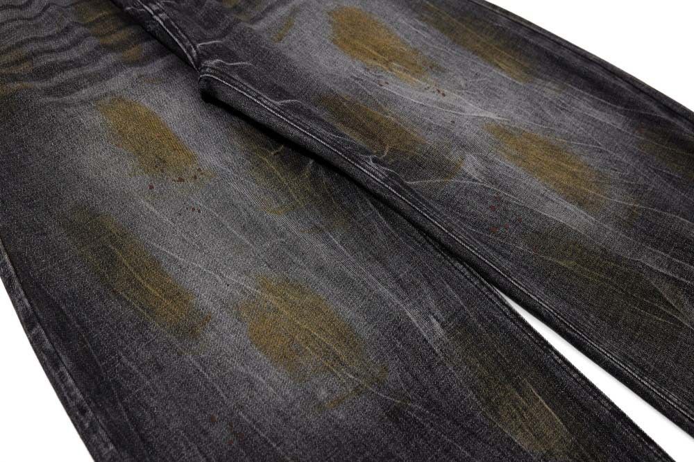 Vintage Men's loose washed dirty casual distressed jeans Size US 34 / EU 50 - 4 Thumbnail
