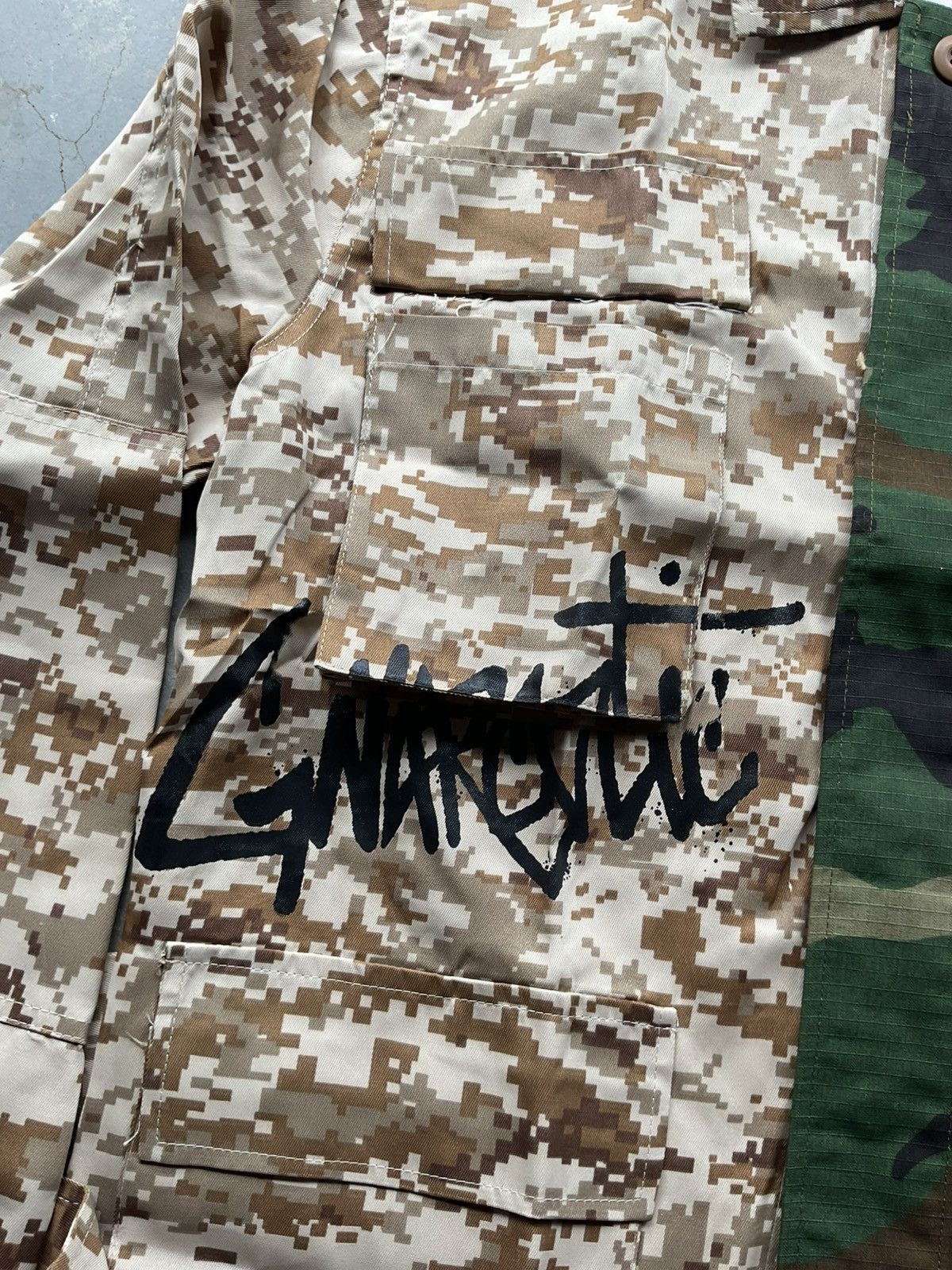 Gnarcotic Gnarcotic Lil Gnar Split Camo Military Jacket Size US S / EU 44-46 / 1 - 3 Thumbnail