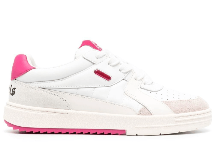 PALM ANGELS UNIVERSITY WHITE FUCHSIA SNEAKERS