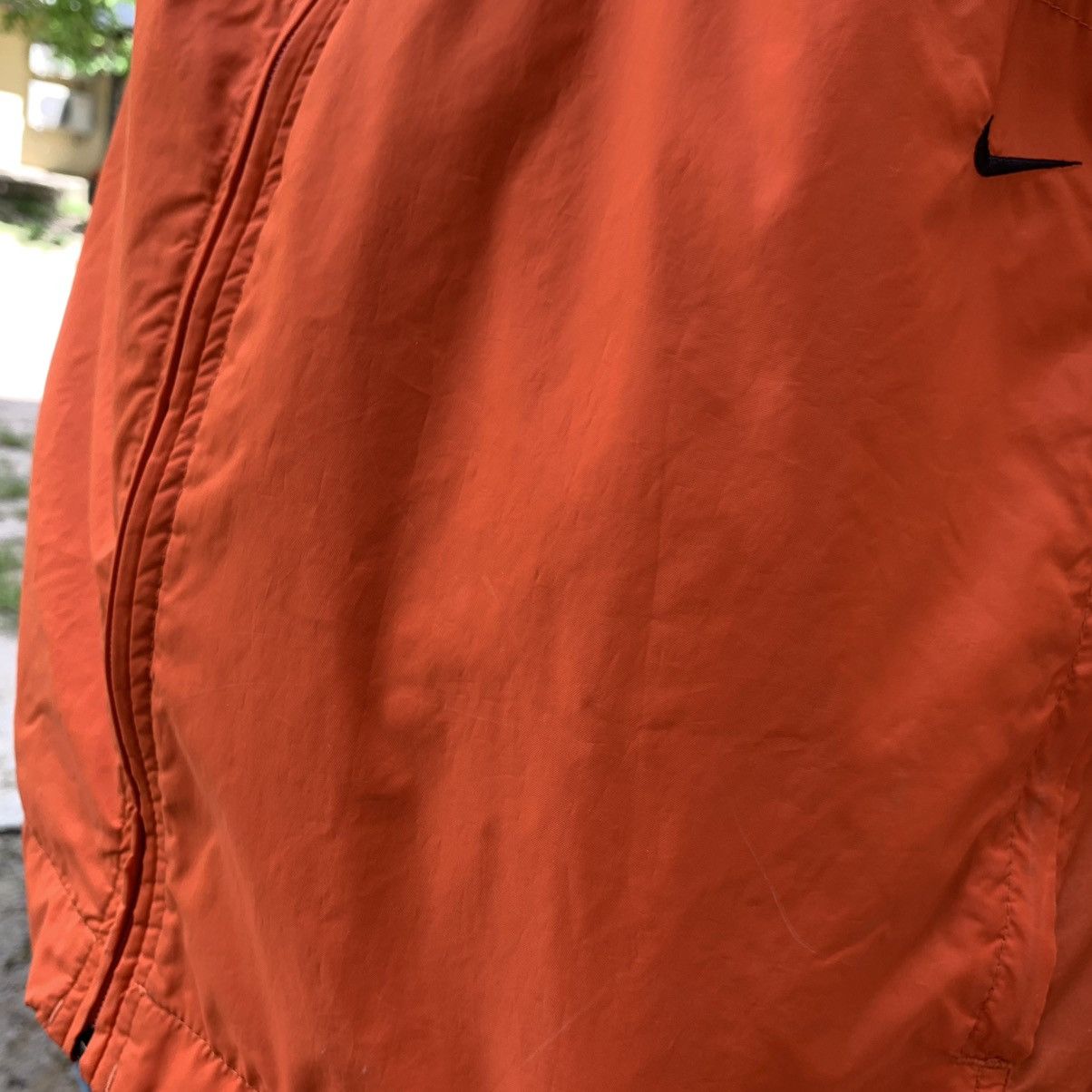 Other 🍊 Orange Vintage Y2K Nike Small Swoosh Zip jacket Size US M / EU 48-50 / 2 - 16 Thumbnail