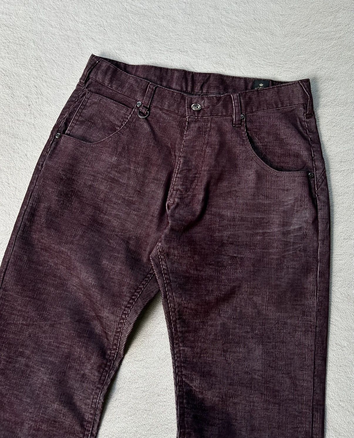 semanticdesign 2000s Semantic Design Corduroy Buckle Back Pants Size US 31 - 2 Thumbnail