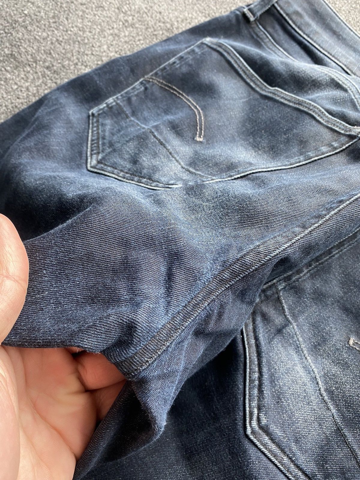 G-Star 🔥Opium Punk G Star dark washed blue jeans 3301 slim y2k goth Size US 34 / EU 50 - 17 Thumbnail