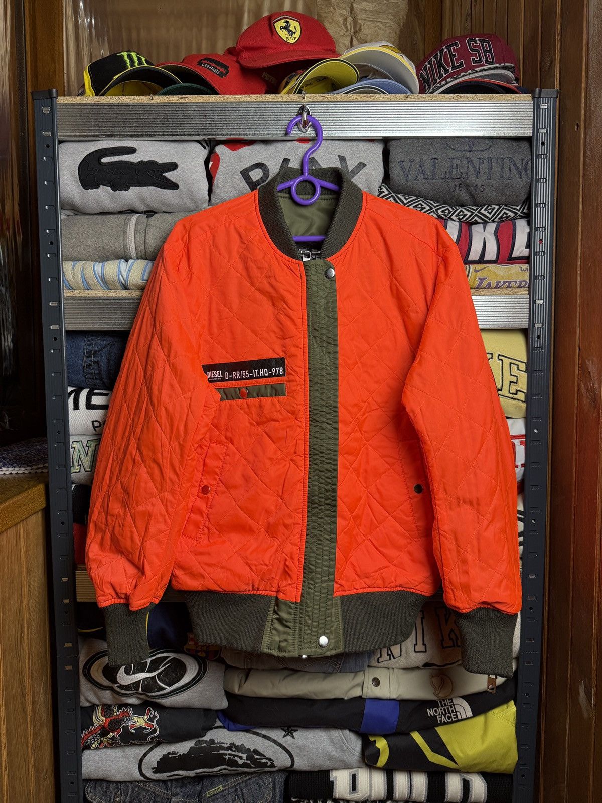Diesel Diesel Nylon Y2K Reversible Bomber Jacket Size US S / EU 44-46 / 1 - 10 Thumbnail