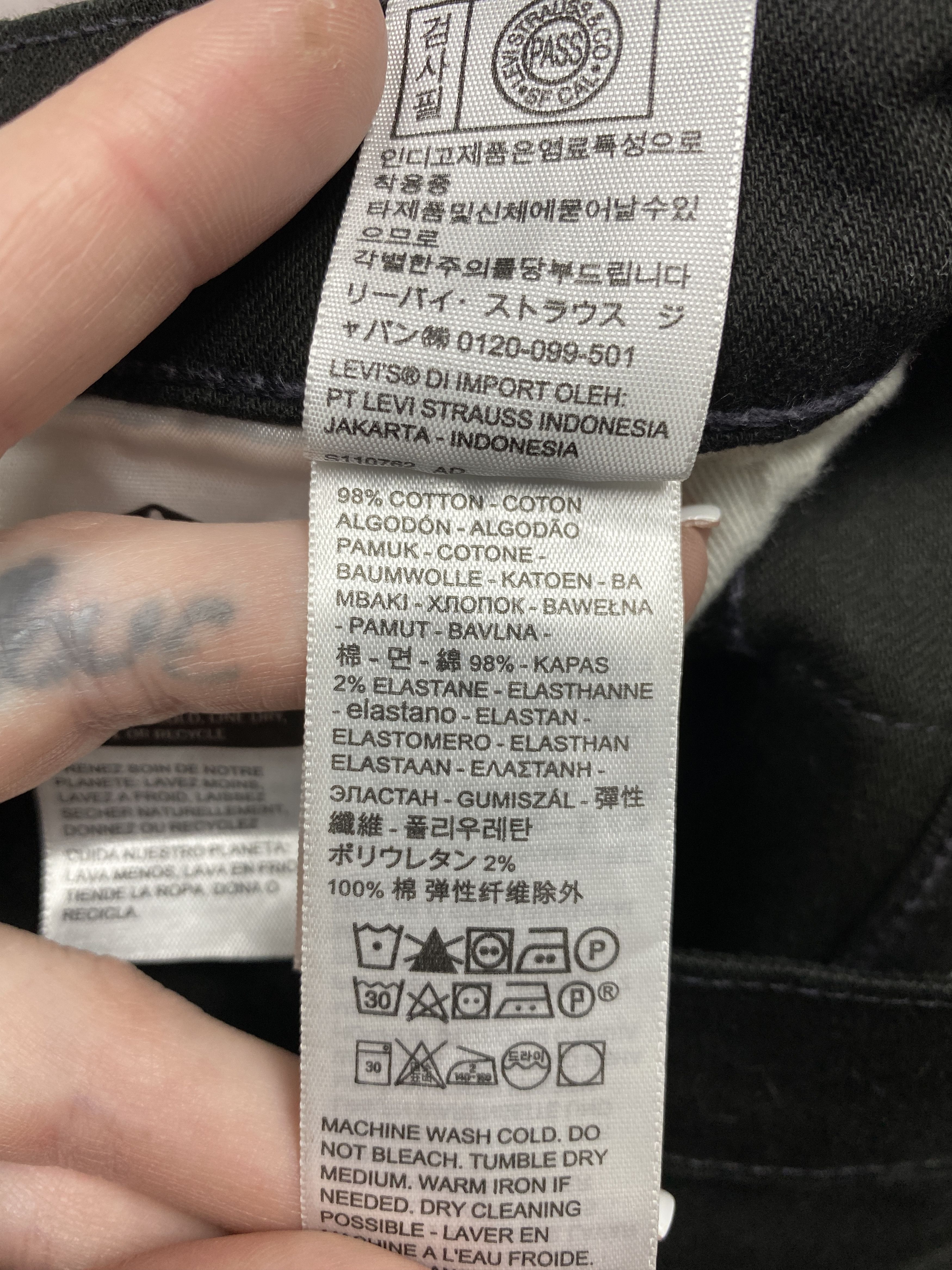Levi's × Vintage Levis 502 Vintage Mens Denim Pants Y2K Jeans Size US 30 / EU 46 - 10 Thumbnail