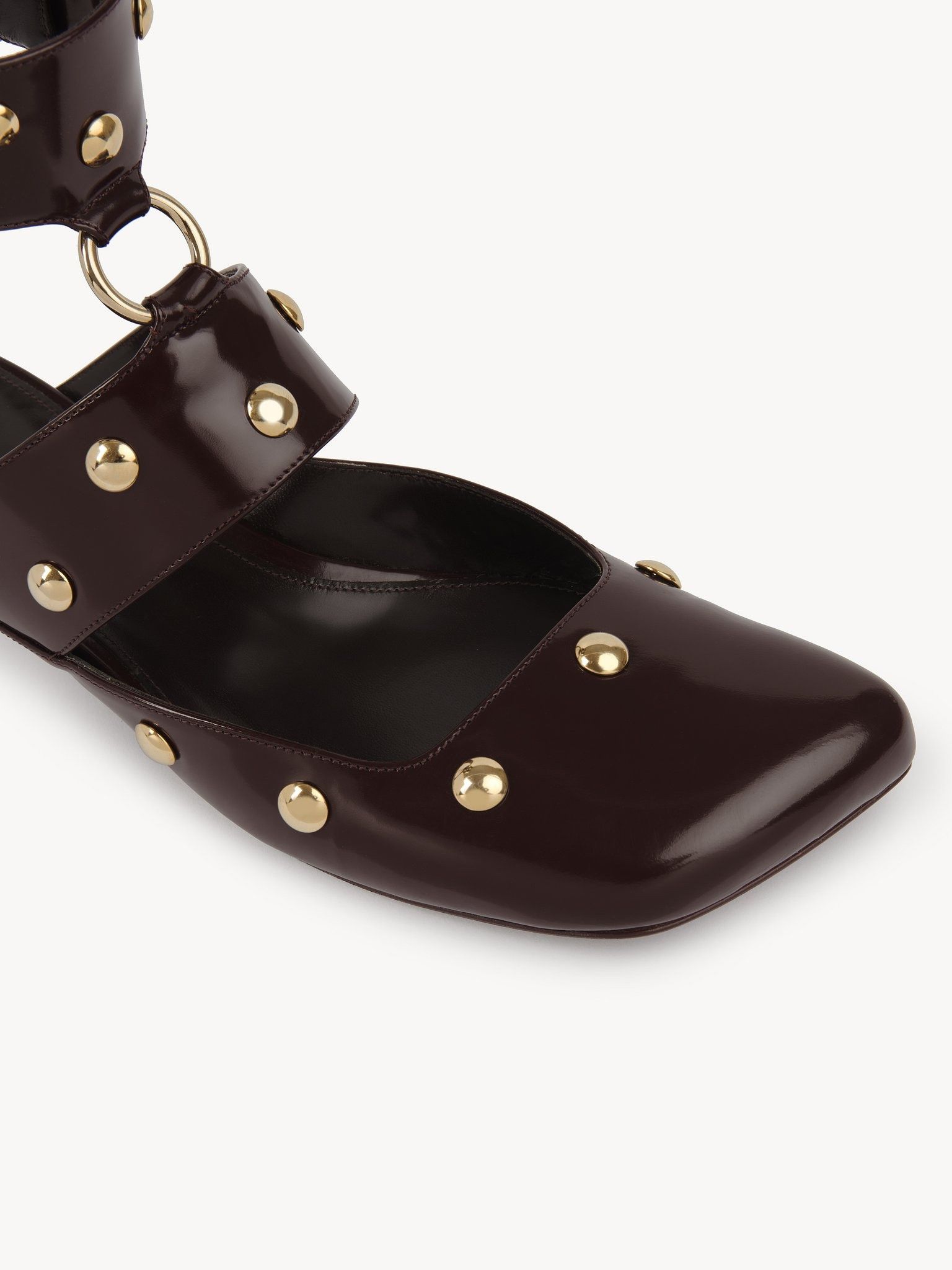 Chloe oc11z0525 Jade Sandals in Dark Brown Size US 6 / IT 36 - 4 Thumbnail