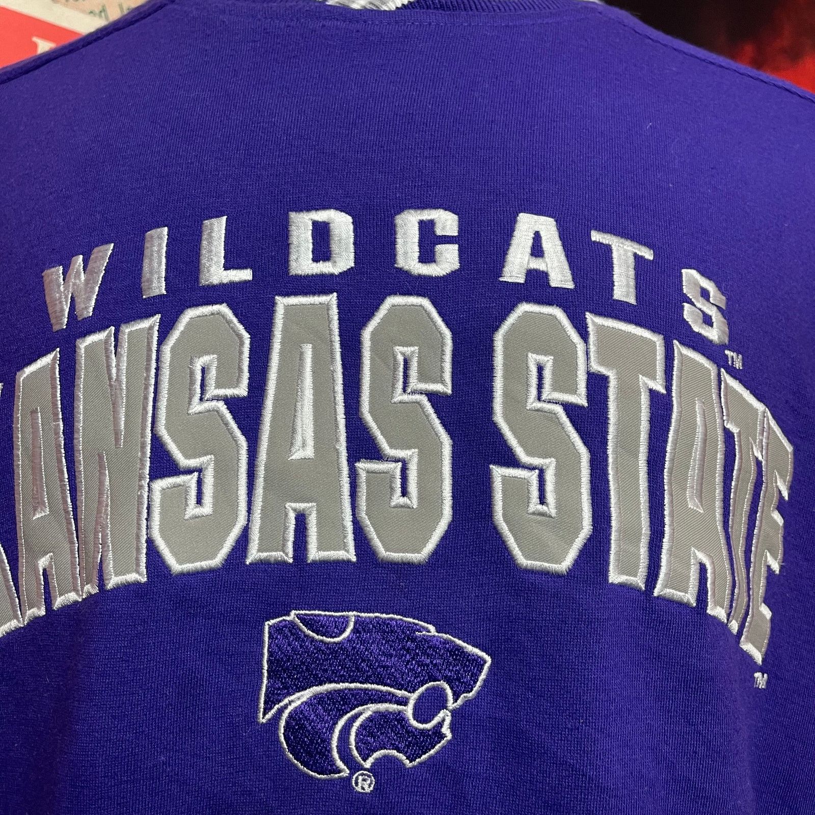 Lee Vintage Kansas State Wildcats Lee Sport NCAA Crewneck Size US XXL / EU 58 / 5 - 2 Thumbnail