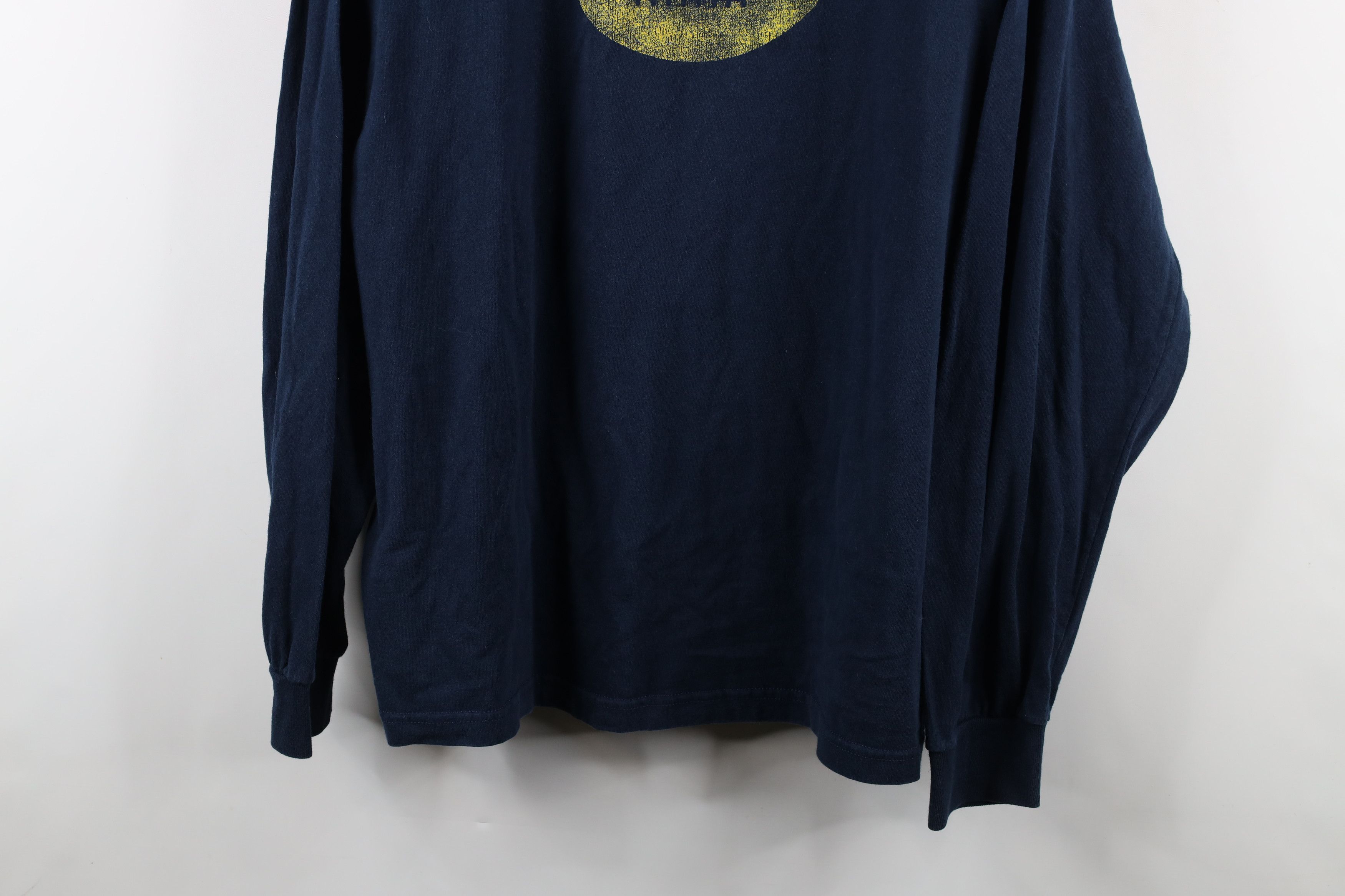 Vintage Vintage 90s University of Michigan Long Sleeve T-Shirt Size US XXL / EU 58 / 5 - 3 Thumbnail
