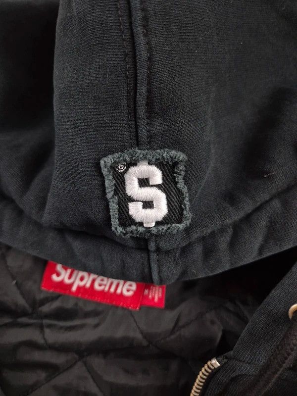 Supreme Supreme Mens Multi Patches Hooded Zip-Up Shirt Hoodie Size M Size US M / EU 48-50 / 2 - 5 Thumbnail