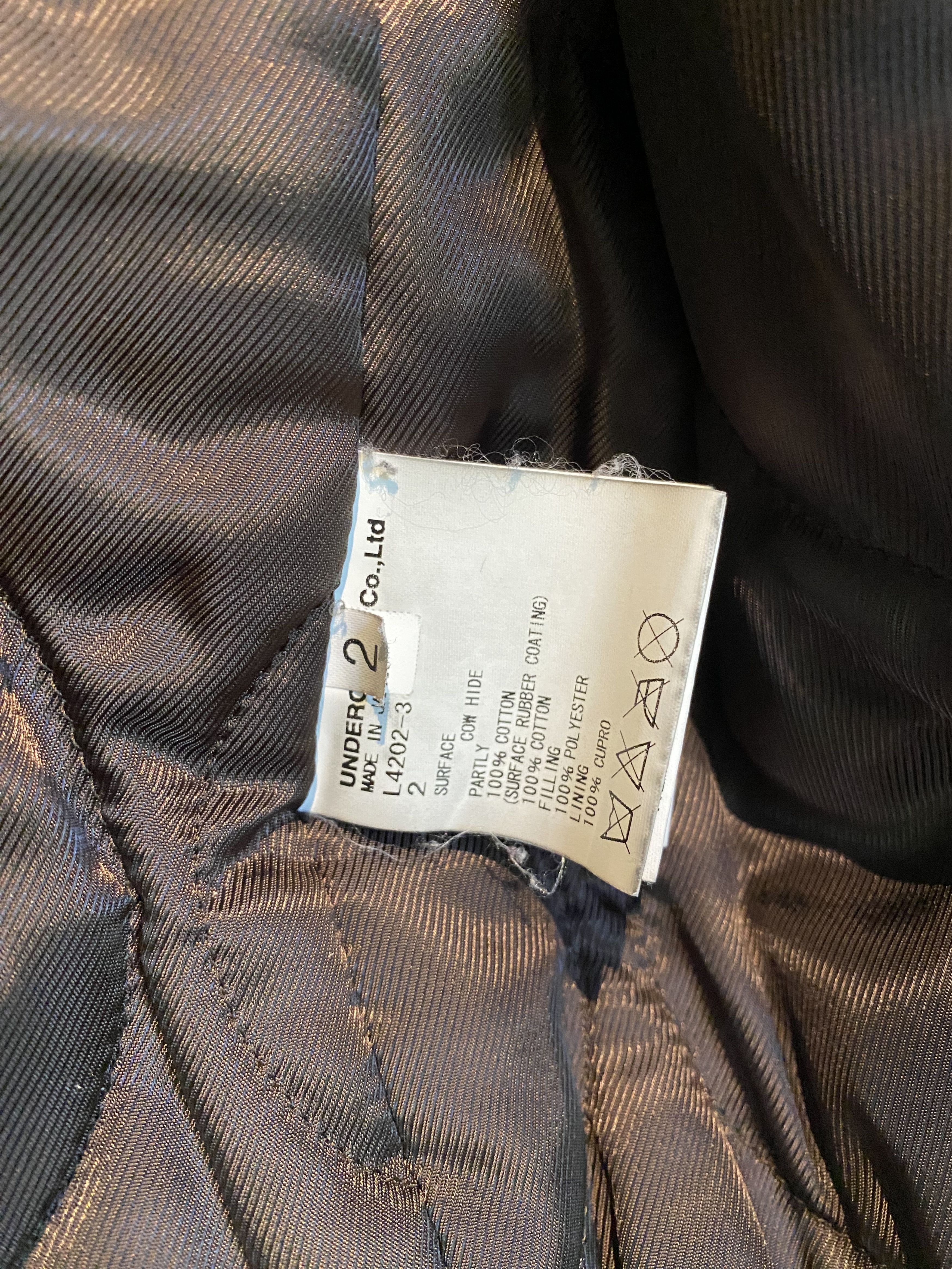 Undercover Undercoverism Anatomicouture leather jacket Size US M / EU 48-50 / 2 - 7 Thumbnail