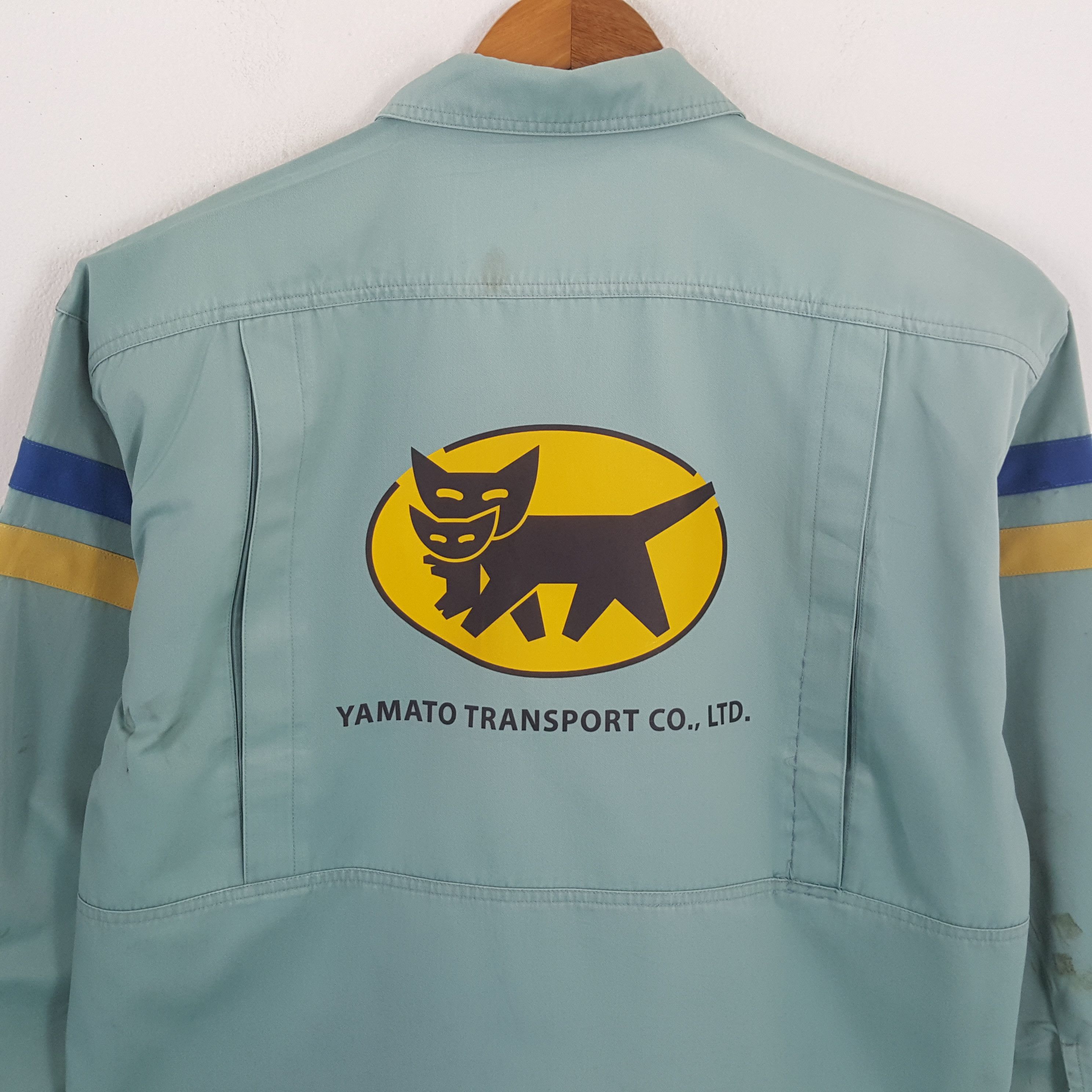 Vintage Vintage YAMATO TRANSPORT Japanese Brand Custom Jacket Size US XL / EU 56 / 4 - 2 Thumbnail