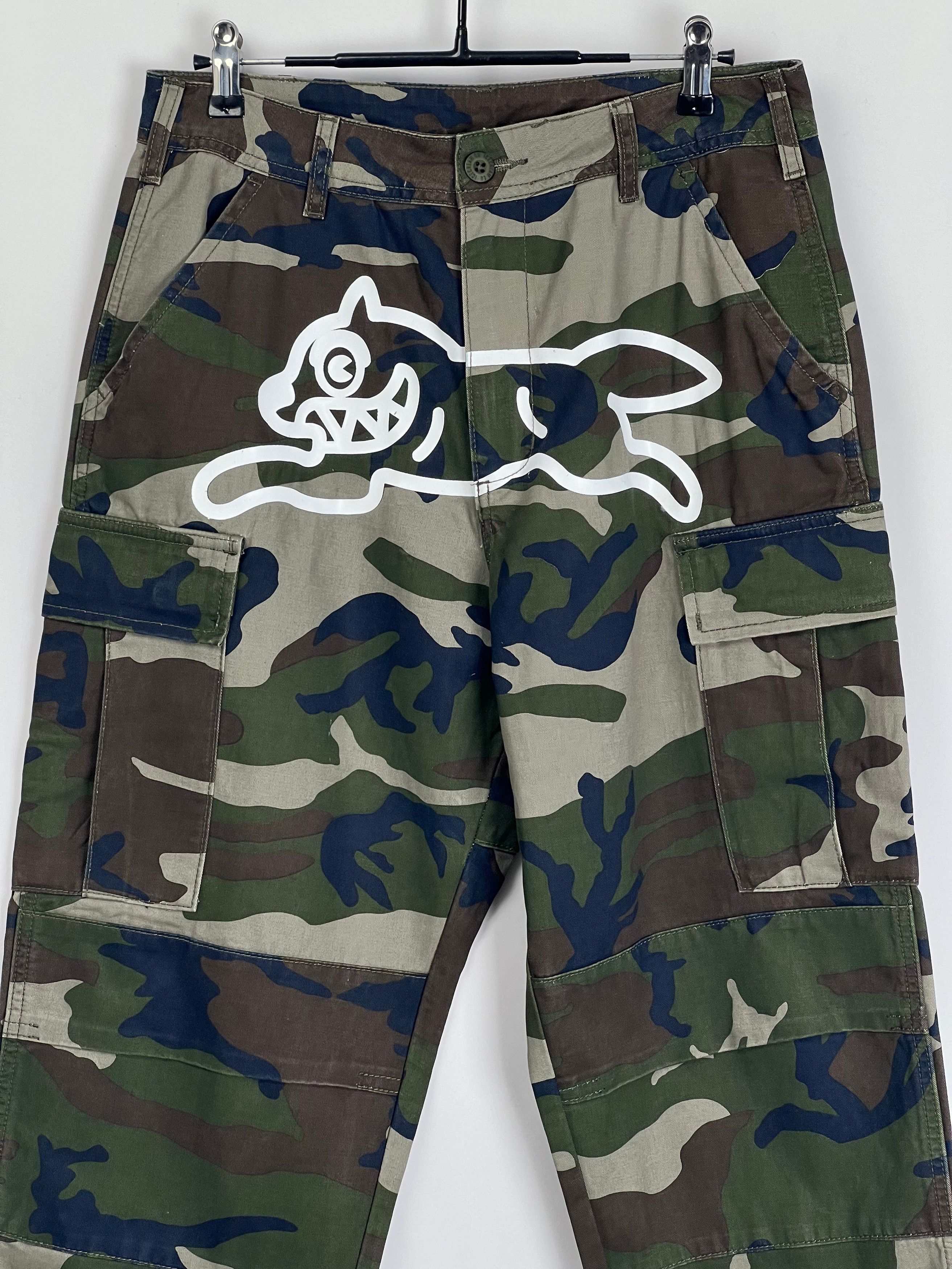 Icecream UNWORN* Icecream Running Dog Camo Cargo Pants Camo Size US 30 / EU 46 - 3 Thumbnail