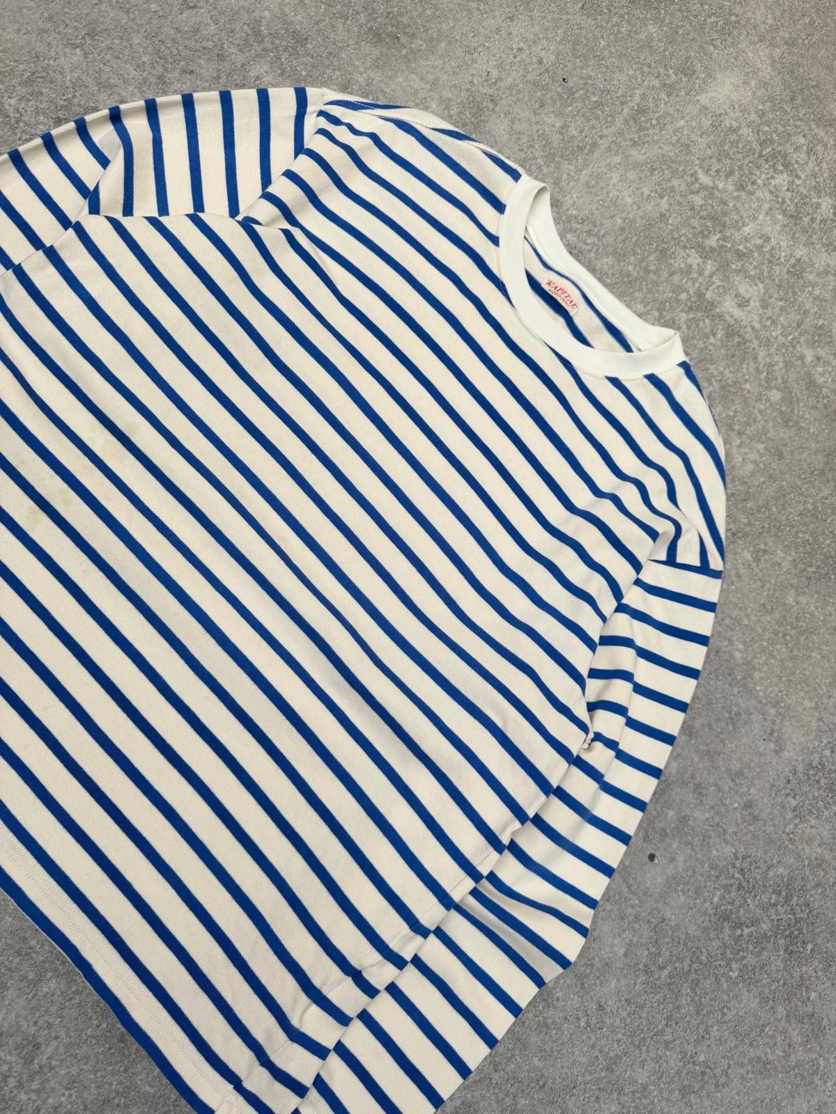 Kapital Kapital Stripe Smile Graphic Long Sleeve Tee Size ONE SIZE - 2 Thumbnail