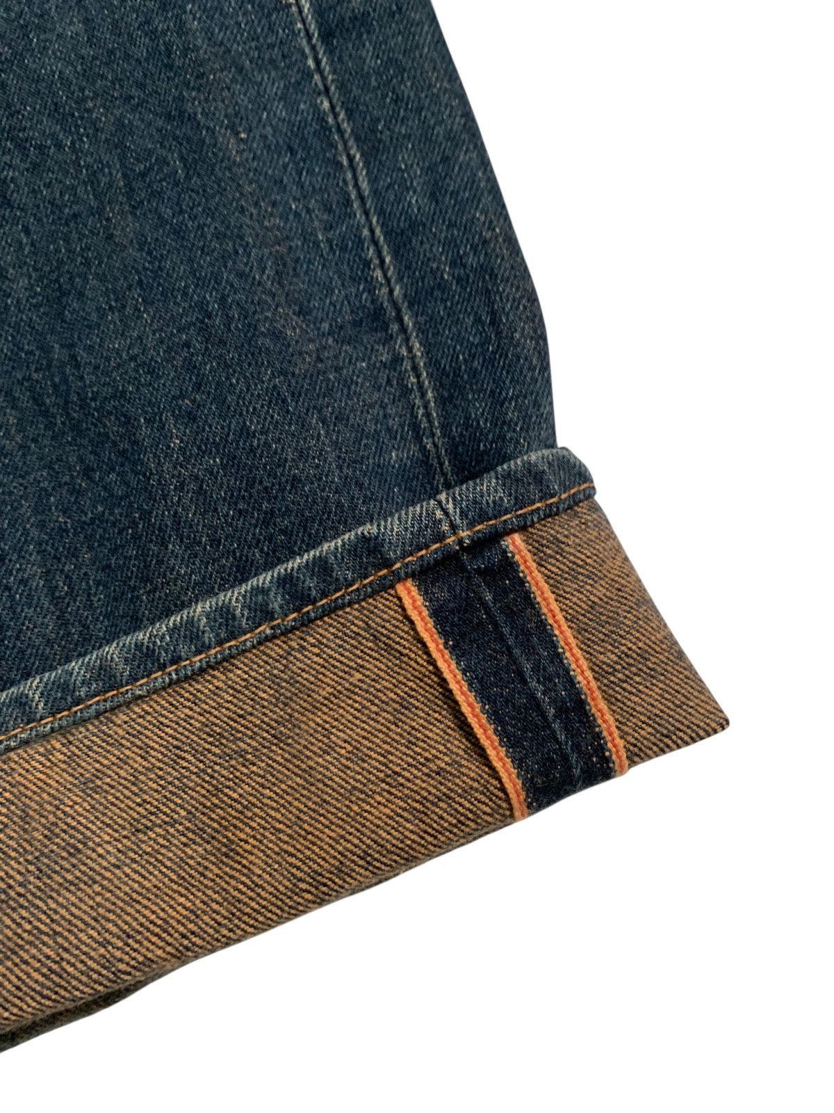 Kapital VINTAGE EDWIN 505X SELVEDGE RUSTY JAPANESE DENIM Size US 28 / EU 44 - 11 Thumbnail