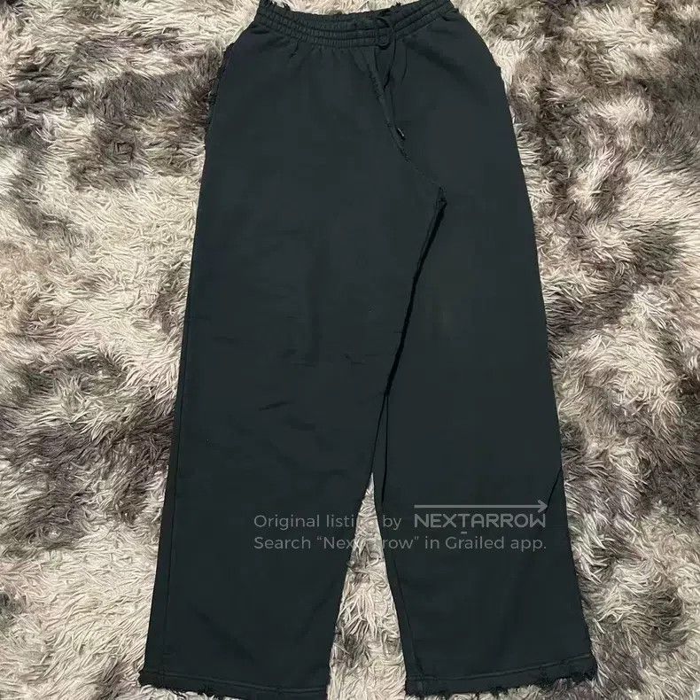 Balenciaga Balenciaga size S Ripped and tattered straight-leg casual Size US 27 - 1 Thumbnail