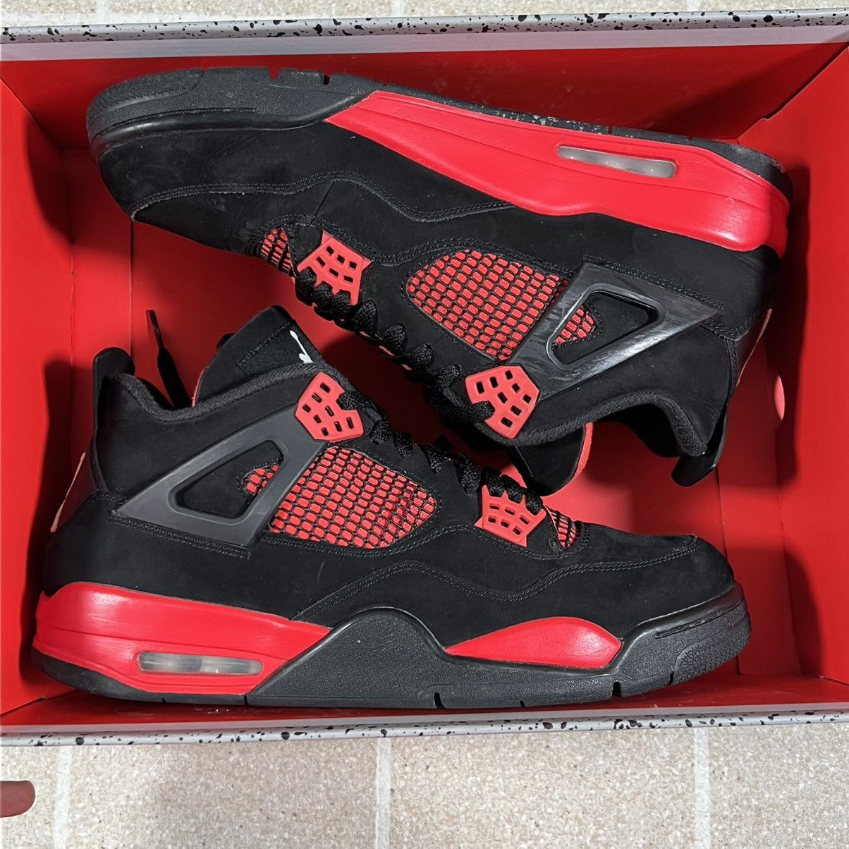 Jordan Brand Size 12 - Air Jordan 4 Retro Mid Red Thunder (CT8527-016) Size US 12 / EU 45 - 9 Thumbnail