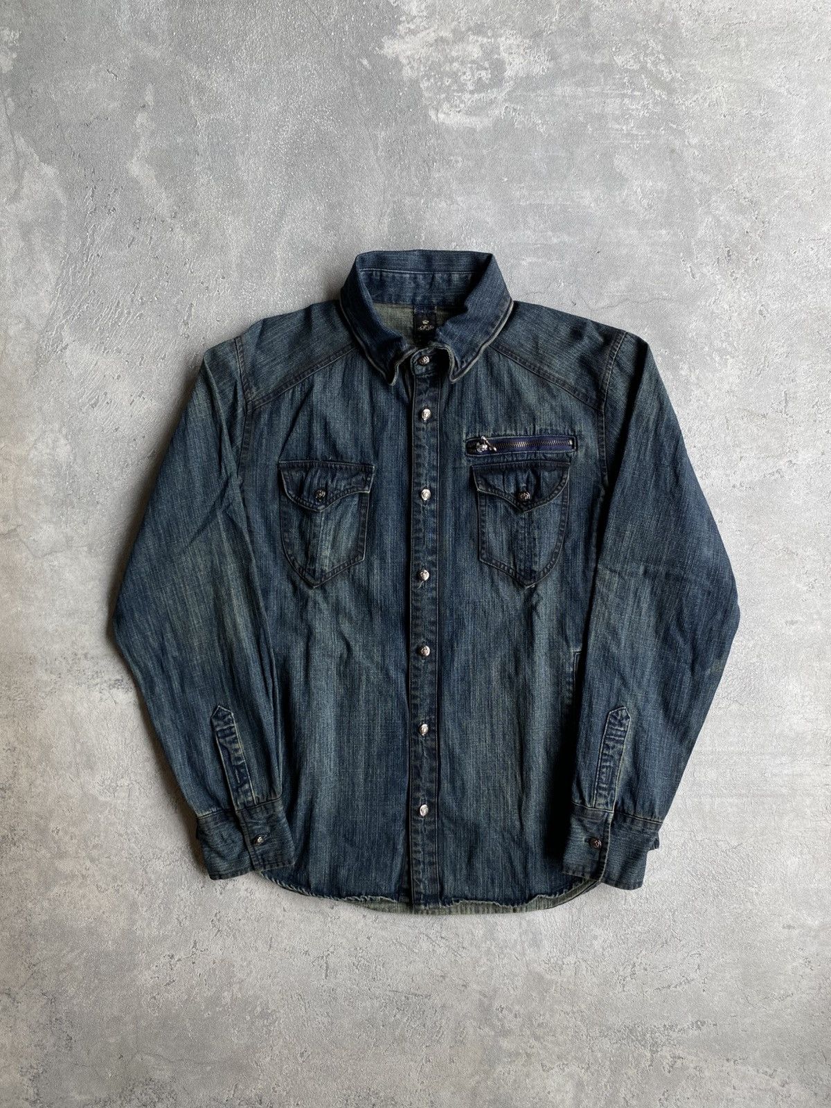semanticdesign Semantic Design Denim Shirt Size L / US 10 / IT 46 - 1 Thumbnail