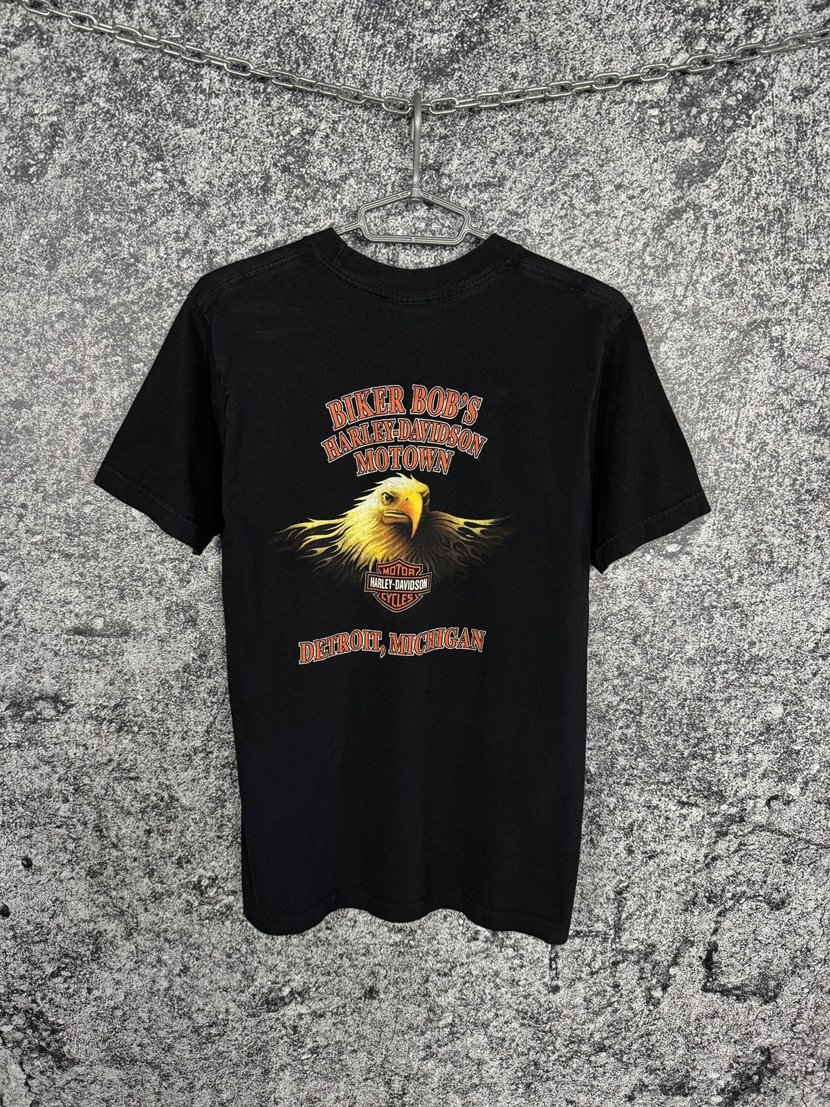 Harley Davidson Harley Davidson Motorcycles Tee Motown Detroit Made in USA M Size US M / EU 48-50 / 2 - 13 Thumbnail