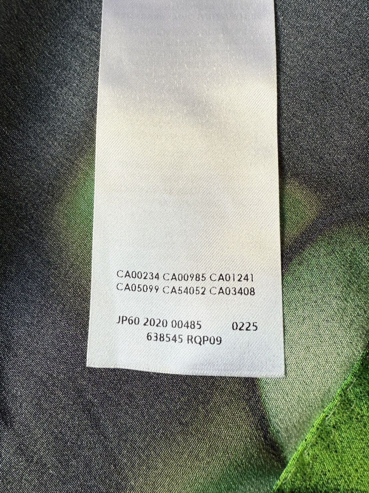 MCQ MCQ Abstract Print Silk Shirt (L) Size US L / EU 52-54 / 3 - 7 Thumbnail