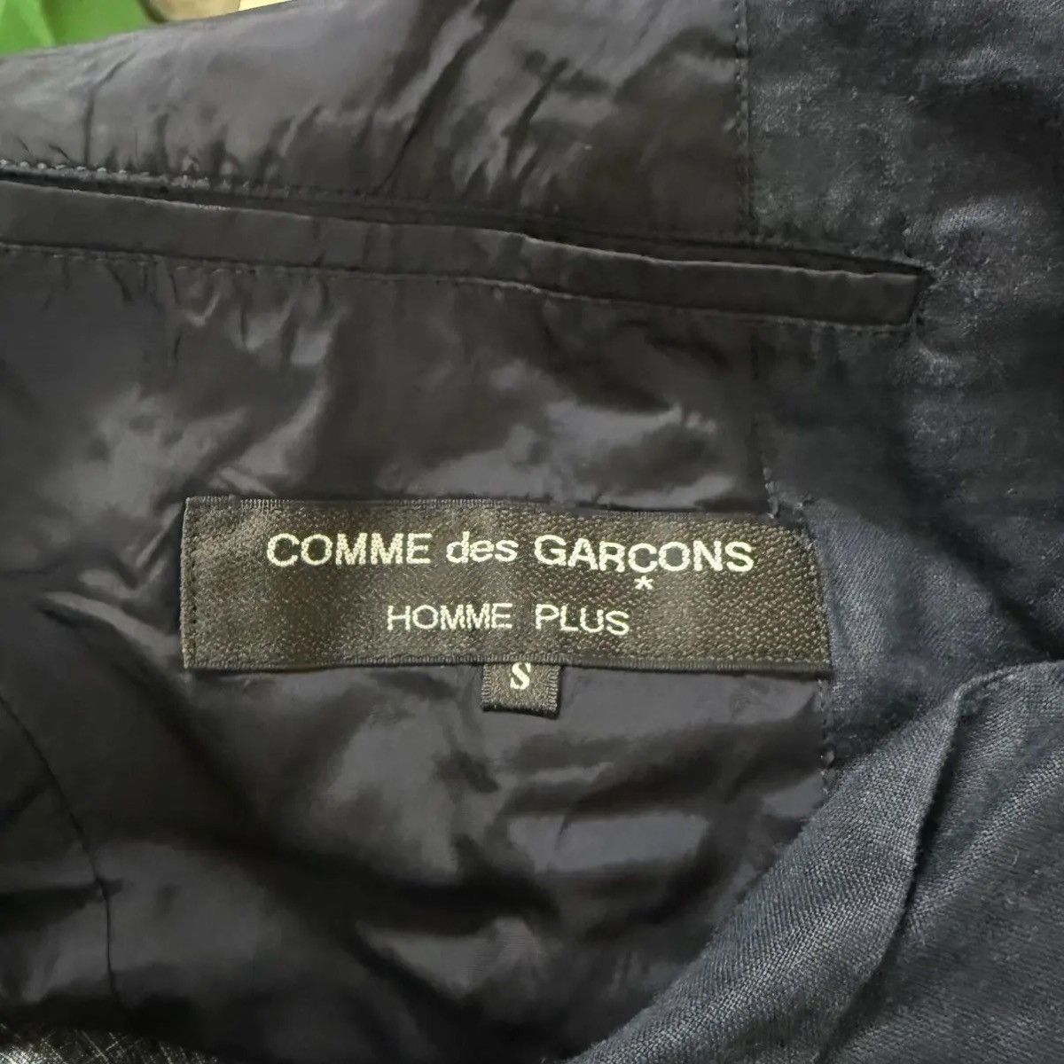 Comme des Garcons Homme Plus Comme Des Garcons Homme Plus AW88 Minimalist Blazer Size 40S - 8 Thumbnail