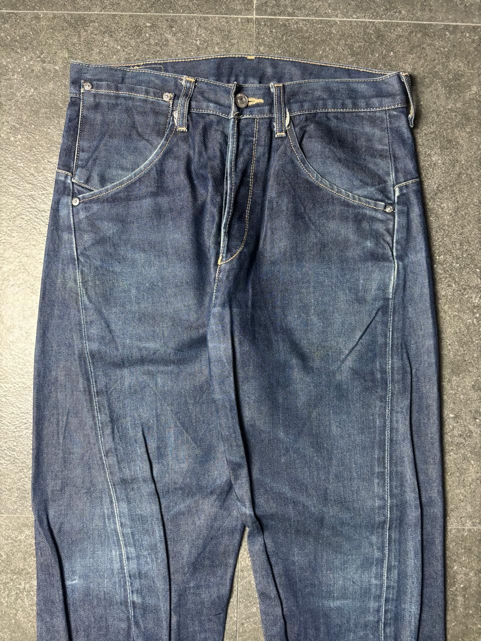 Levi's 2000s Levi's Engineered Twisted Jeans Size US 30 / EU 46 - 2 Thumbnail