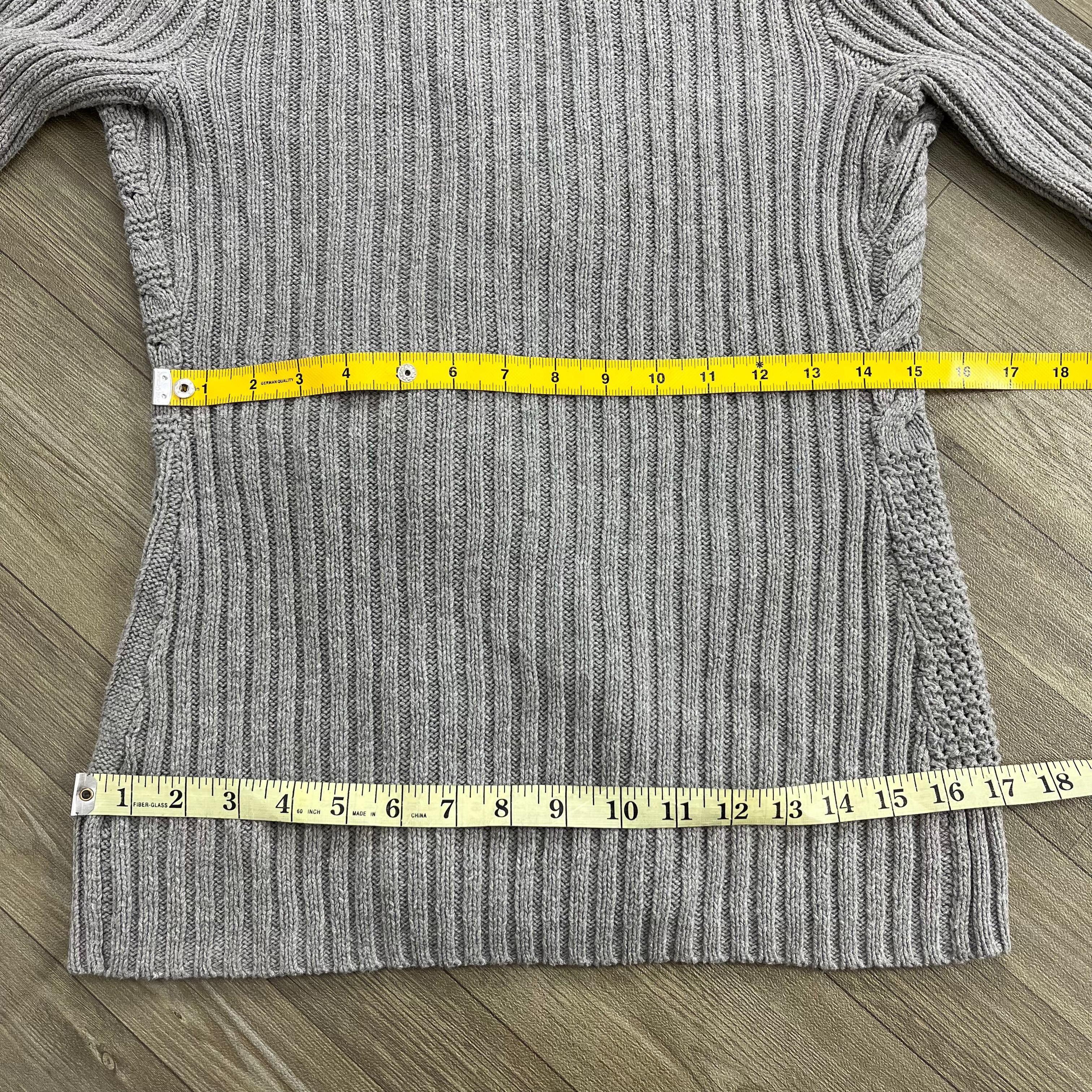 Ralph Lauren Vintage Ralph Lauren Shawl Collar Cable Knit Cardigans Size US XXS / EU 40 - 16 Thumbnail