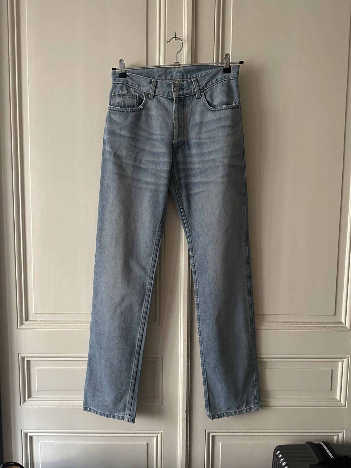 image of Archival Clothing x Helmut Lang Early 00’S Helmut Lang Classic Cut Denim - T.30 in Blue, Men's