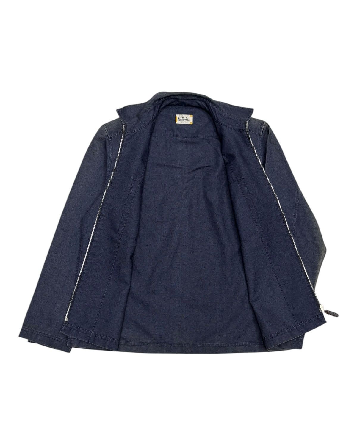 Issey Miyake 🔥KAZUTAKA KATO ZIPPER MINIMAL WORK JACKET FADED Size US M / EU 48-50 / 2 - 3 Thumbnail