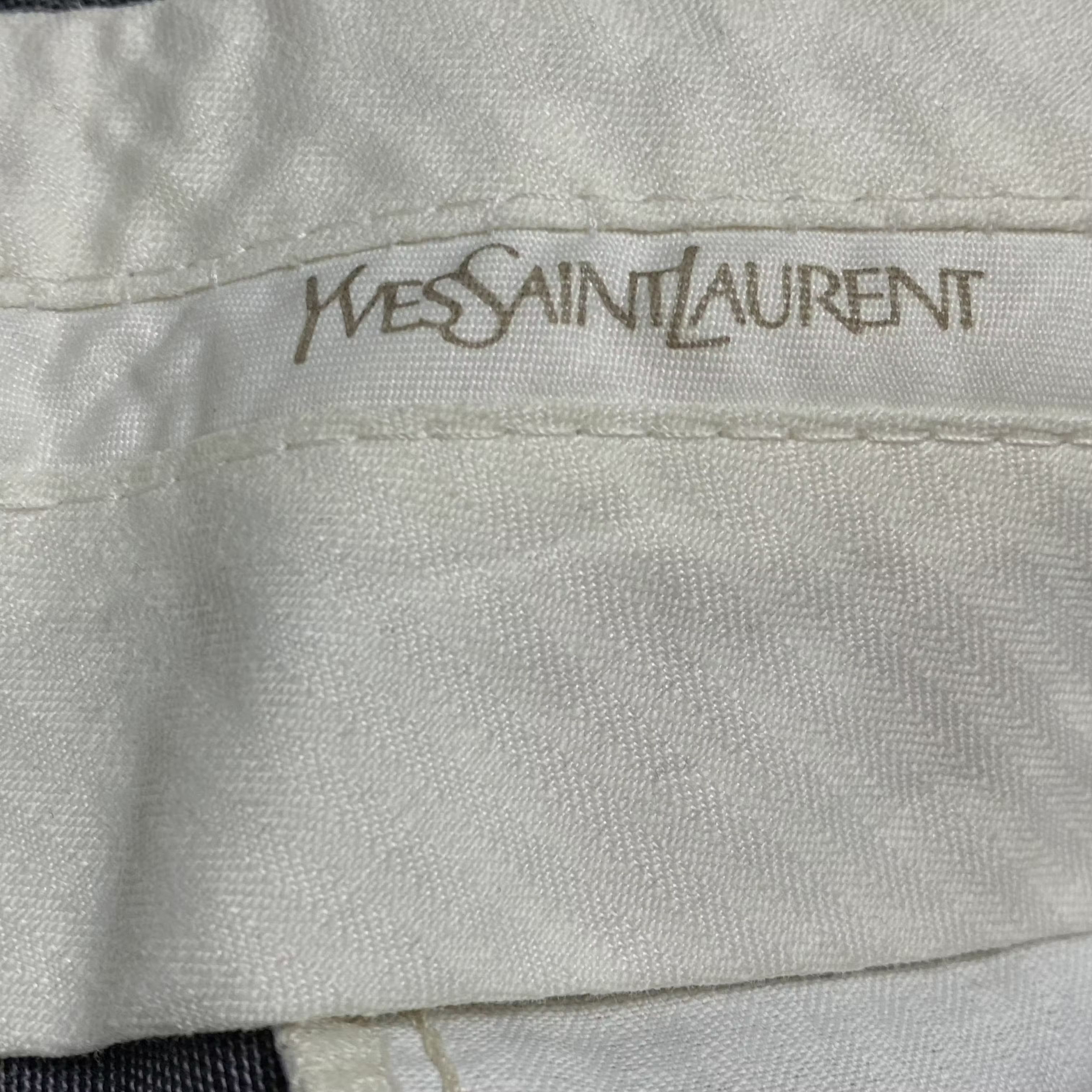 Vintage × Yves Saint Laurent Mens Suit Trousers Yves Saint Laurent Vintage Size 33 Size US 33 - 7 Thumbnail