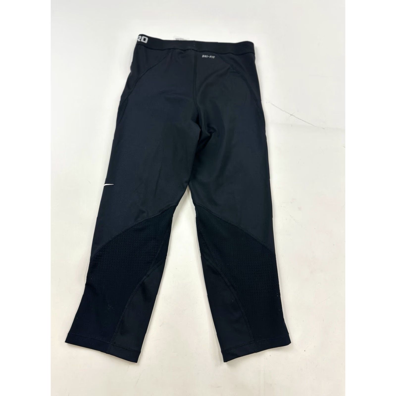 Nike Nike Pro Leggings Women’s M Medium Black Cropped Performance Activewear Size 32" / US 10 / IT 46 - 2 Thumbnail