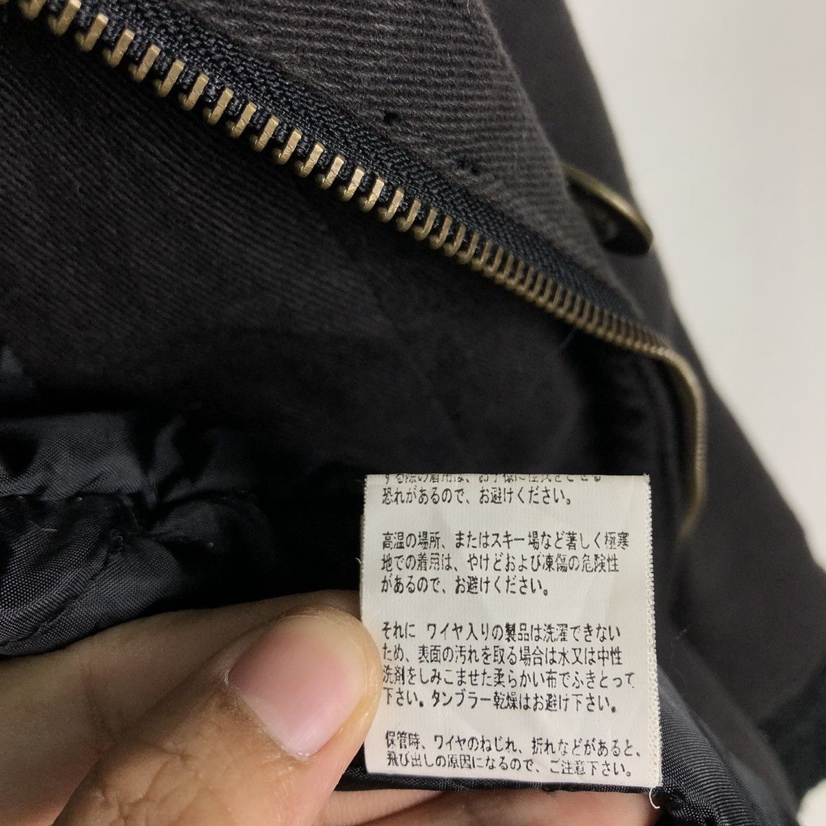 Japanese Brand 🔥Rare Iconic Black Bondage Biker Jacket Parachute DIA Spec Size M / US 6-8 / IT 42-44 - 14 Thumbnail