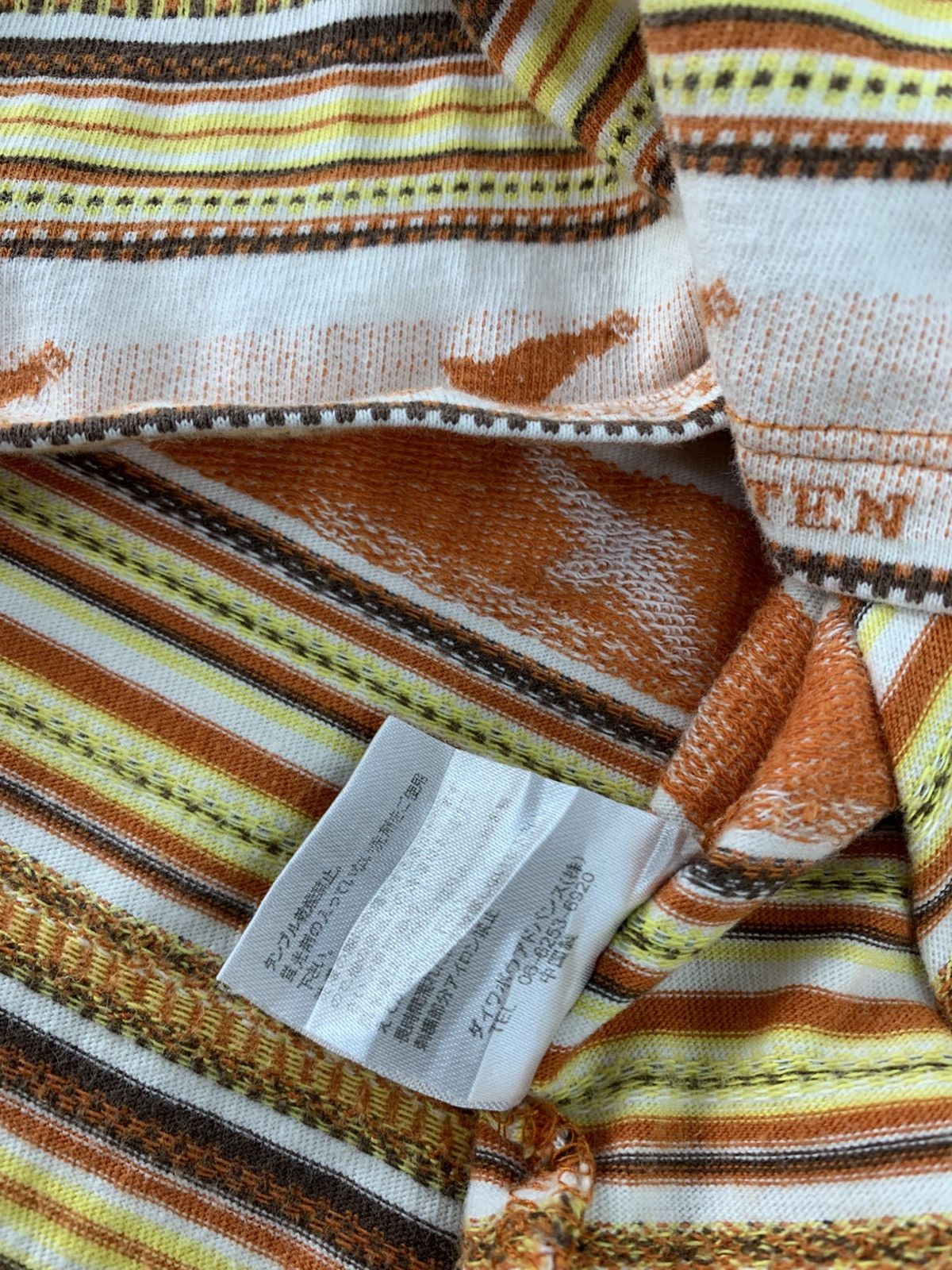 Hang Ten 90s Hang Ten Henley Neck Longsleeve Striped Tee Tshirt Size US M / EU 48-50 / 2 - 8 Thumbnail