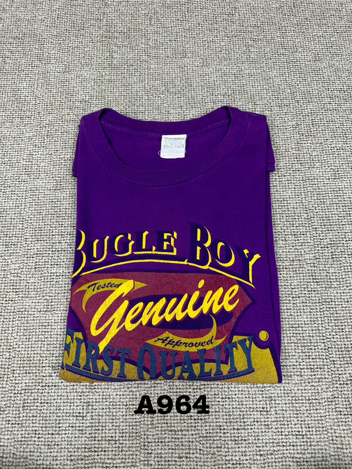 Bugle Boy Vintage Bugle Boy Tshirt A964 Size US XL / EU 56 / 4 - 10 Thumbnail