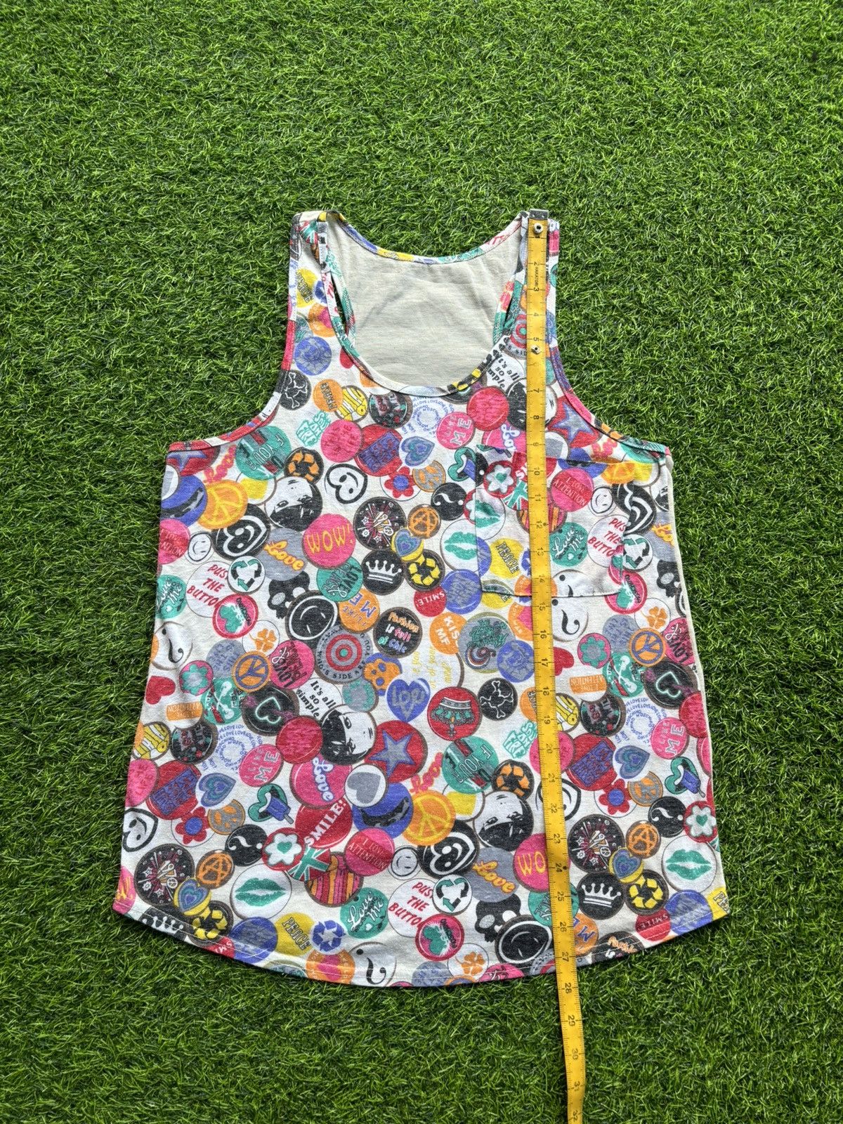 Hysteric Glamour Y2k Hysteric Style Full Print Pocket Tank tops Size US L / EU 52-54 / 3 - 8 Thumbnail