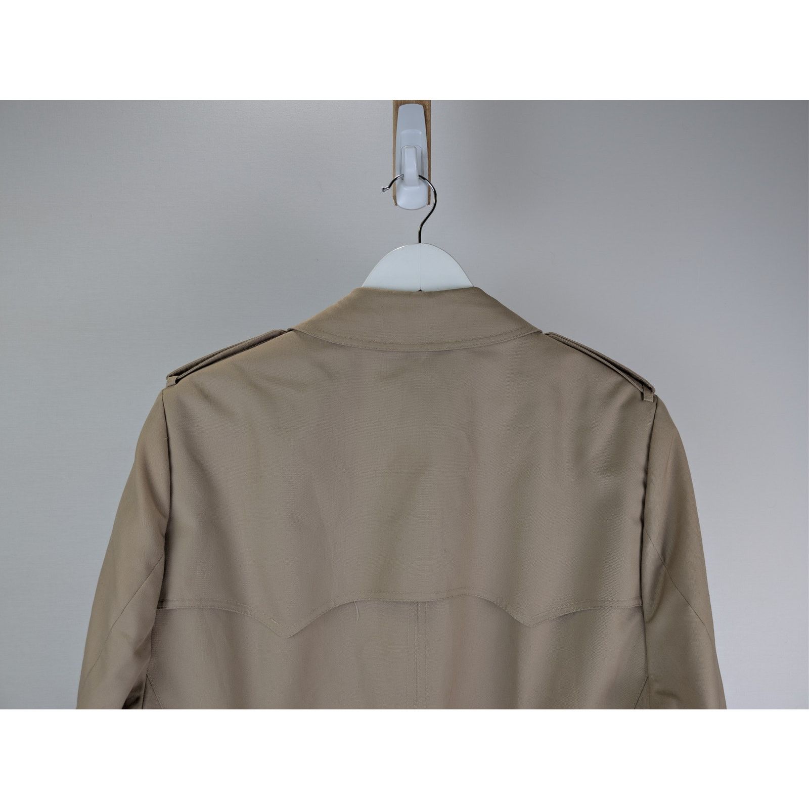 Dior o1rshd1 CC20 Long Trench Coat in Beige Size US L / EU 52-54 / 3 - 12 Thumbnail