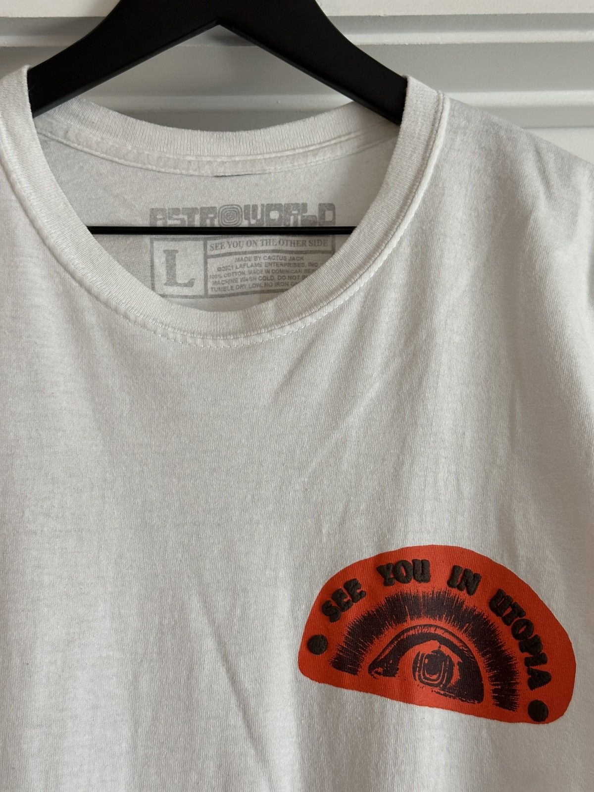 Travis Scott Travis Scott Astroworld Tee Size US L / EU 52-54 / 3 - 2 Thumbnail