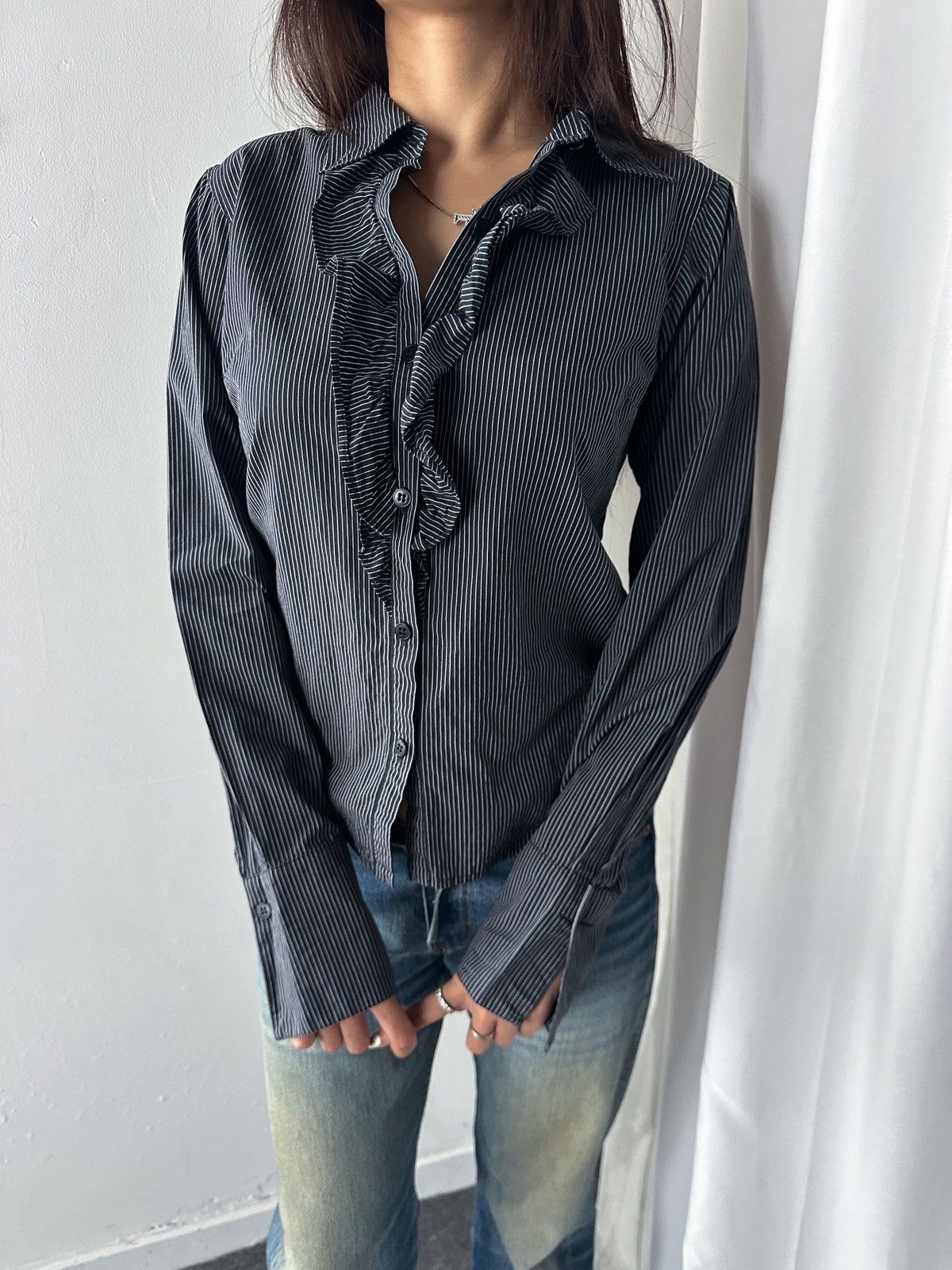 agnes b. Agnesb. ruffle shirt Size M / US 6-8 / IT 42-44 - 1 Thumbnail