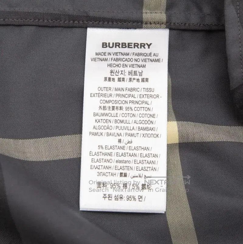 Burberry Burberry Multi-Color Plaid Long Sleeve Shirt. Size US S / EU 44-46 / 1 - 8 Thumbnail