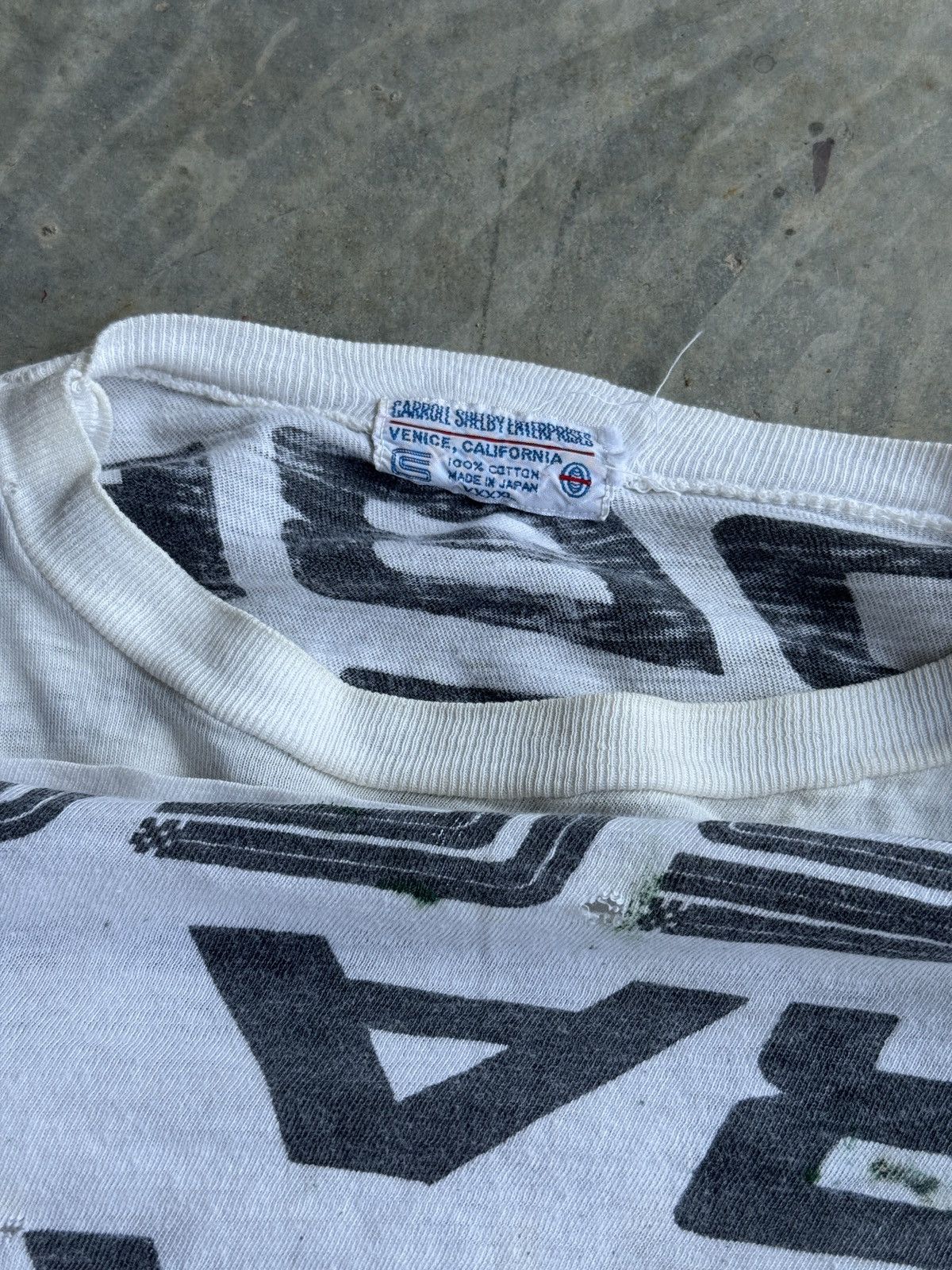 Ford *RARE* CARROLL SHELBY ENTERPRISES VINTAGE T SHIRT COBRA FORD Size US XXL / EU 58 / 5 - 25 Thumbnail