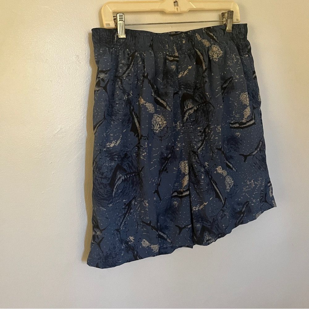 Croft & Barrow Men’s Croft and Barrow Sport Lined Swim Trunks Blue Large Size US 38 / EU 54 - 3 Thumbnail