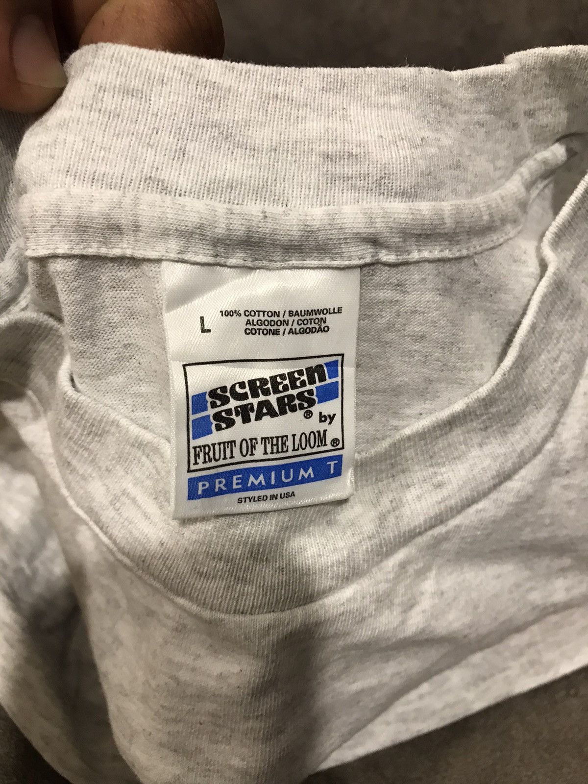 Vintage Vintage movie Trainspotting size tag L-to XL Size US L / EU 52-54 / 3 - 5 Thumbnail