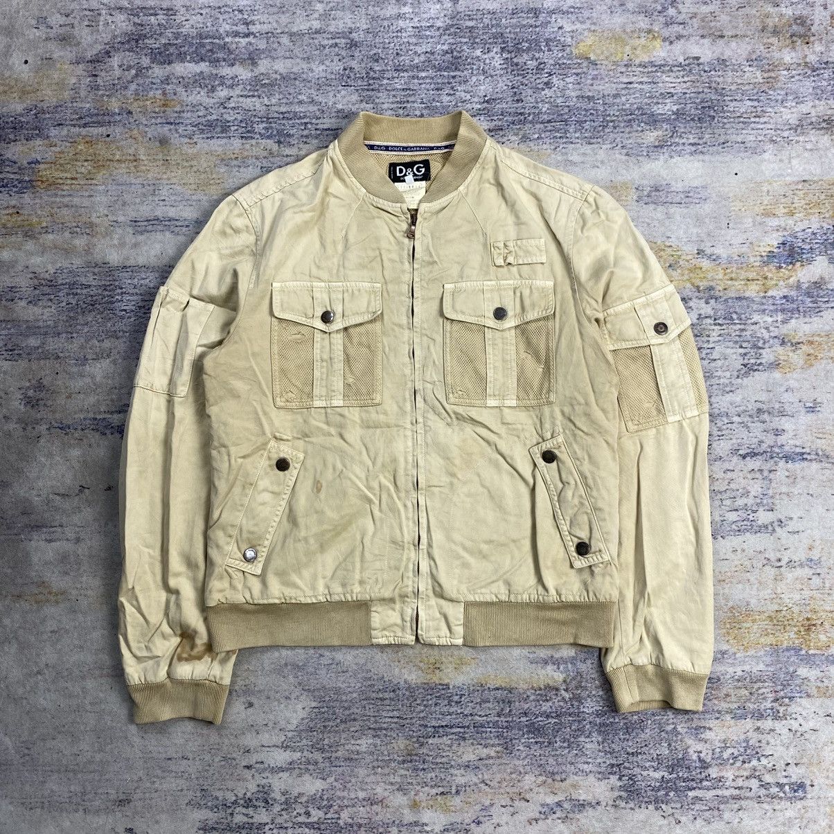 Dolce & Gabbana Vintage dolce gabbana combat cargo jacket Size US L / EU 52-54 / 3 - 1 Thumbnail