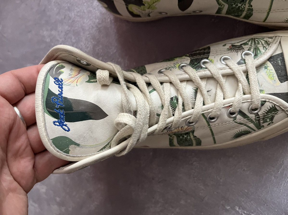 Converse 26 cm CONVERSE JACK PURCELL SIGNATURE CARNIVOROUS MID WHITE Size US 8 / EU 41 - 9 Thumbnail