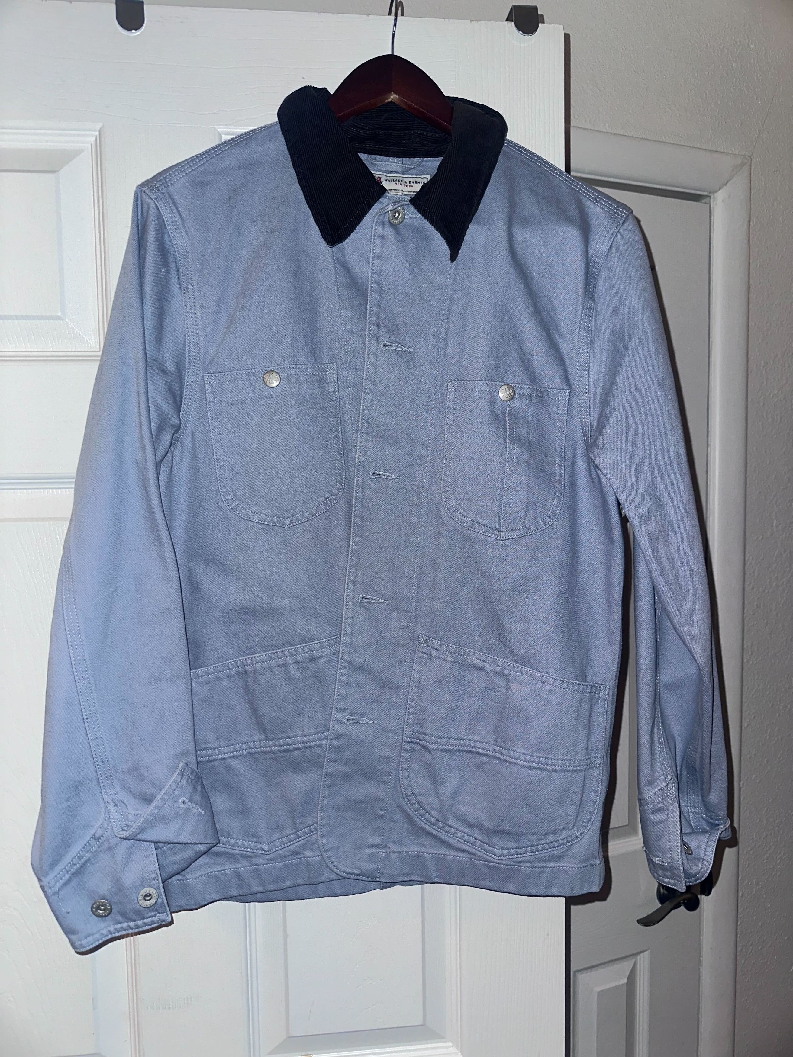 J.Crew Wallace & Barnes Lightweight Twill Chore Jacket Size US S / EU 44-46 / 1 - 1 Thumbnail