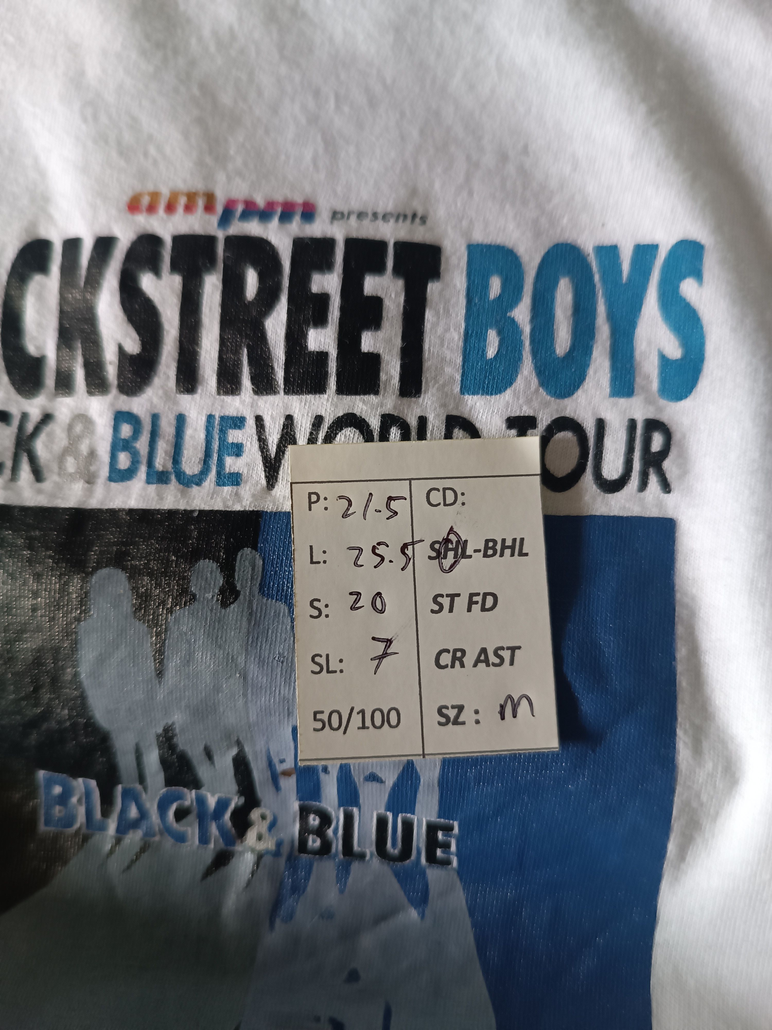 Vintage VINTAGE 2001 BACKSTREET BOYS JAPAN TOUR TEE N'SYNC O-TOWN Size US M / EU 48-50 / 2 - 15 Thumbnail