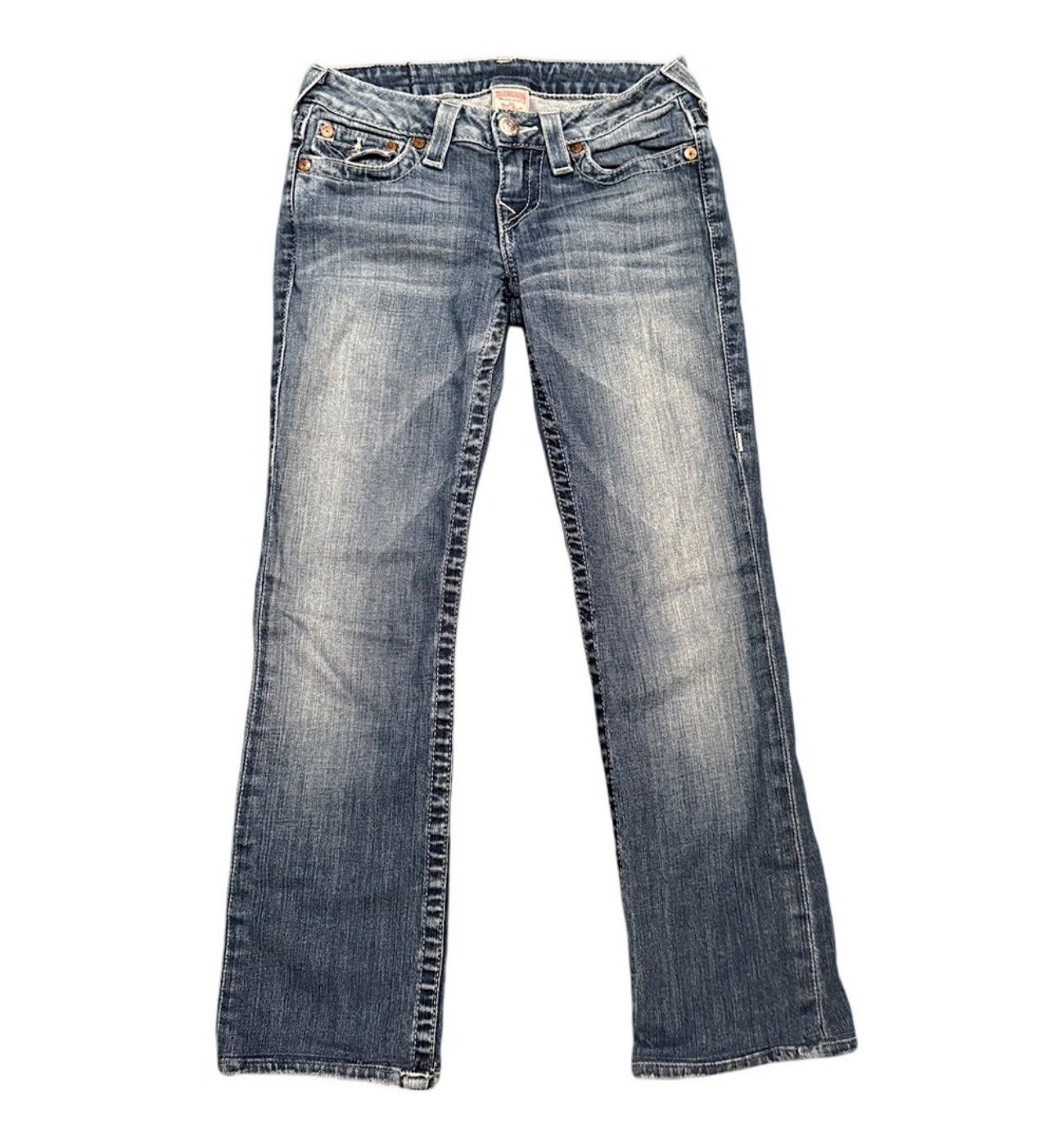 True Religion TRUE RELIGION Vintage Jeans Womens 26 × 24" Rainbow Size 26" / US 2 / IT 38 - 2 Thumbnail