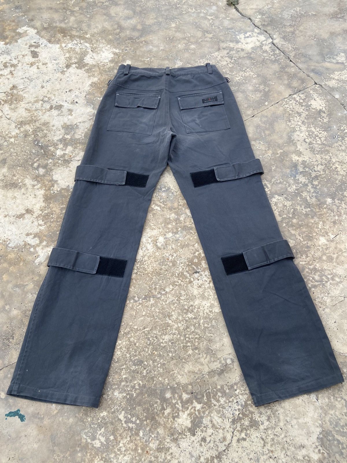 Japanese Brand Slash + Number Bondage Style Pant Size US 29 - 2 Thumbnail