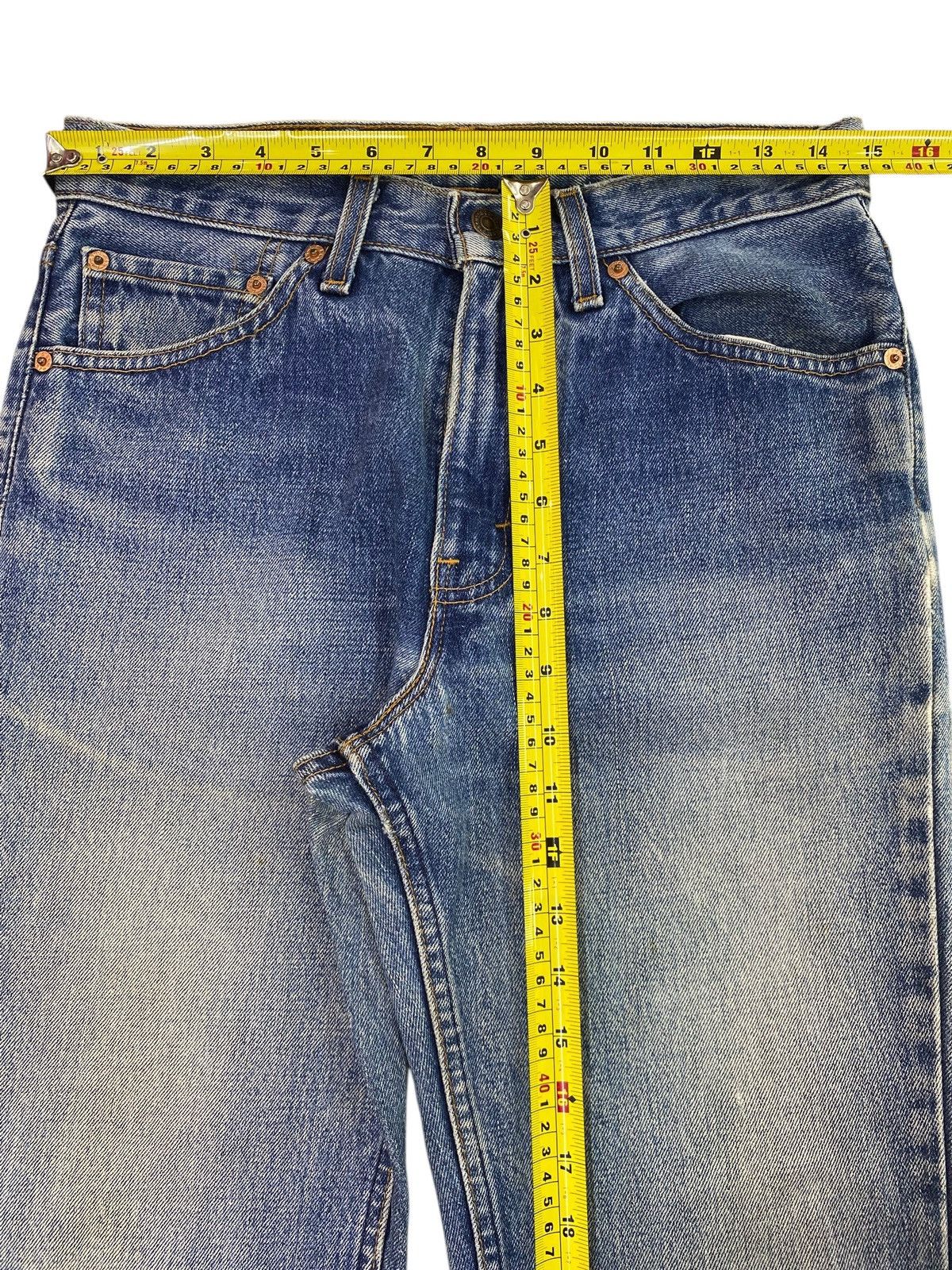Levi's Levi’s Blue Wash Style Flare Jeans Size US 30 / EU 46 - 6 Thumbnail