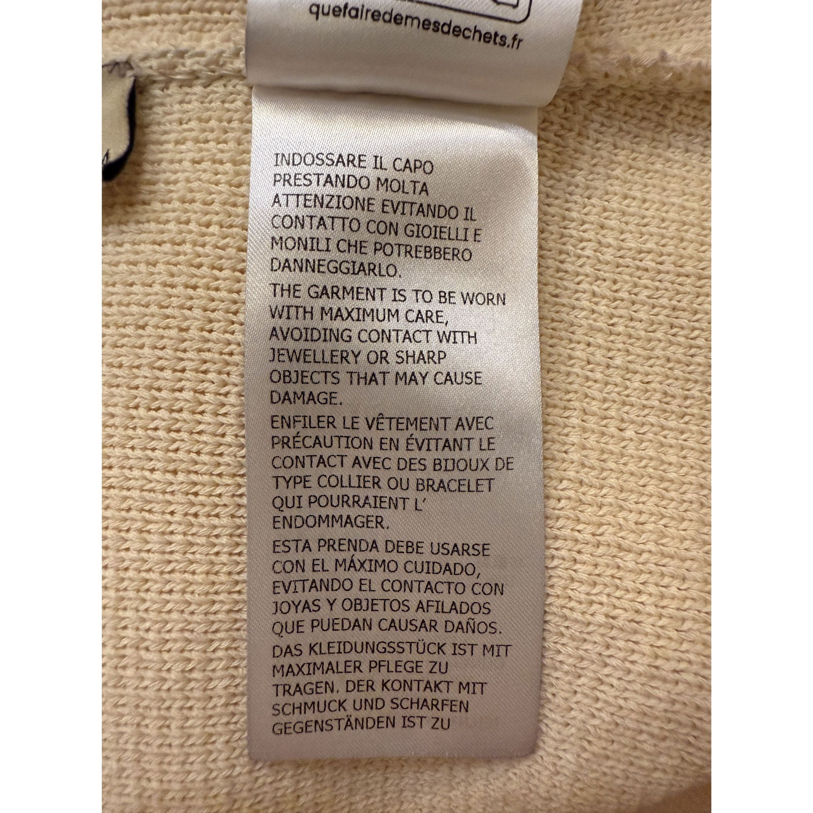 Gucci Gucci Womens Beige Wool Double-Breasted Jacket M Size M / US 6-8 / IT 42-44 - 14 Thumbnail
