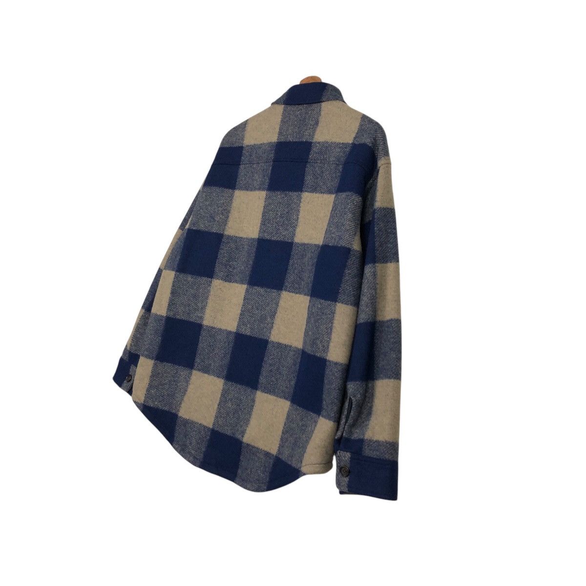 Japanese Brand Vintage Wool Chore Jacket Uniqlo Tartan Design Issey Miyake Size US M / EU 48-50 / 2 - 11 Thumbnail