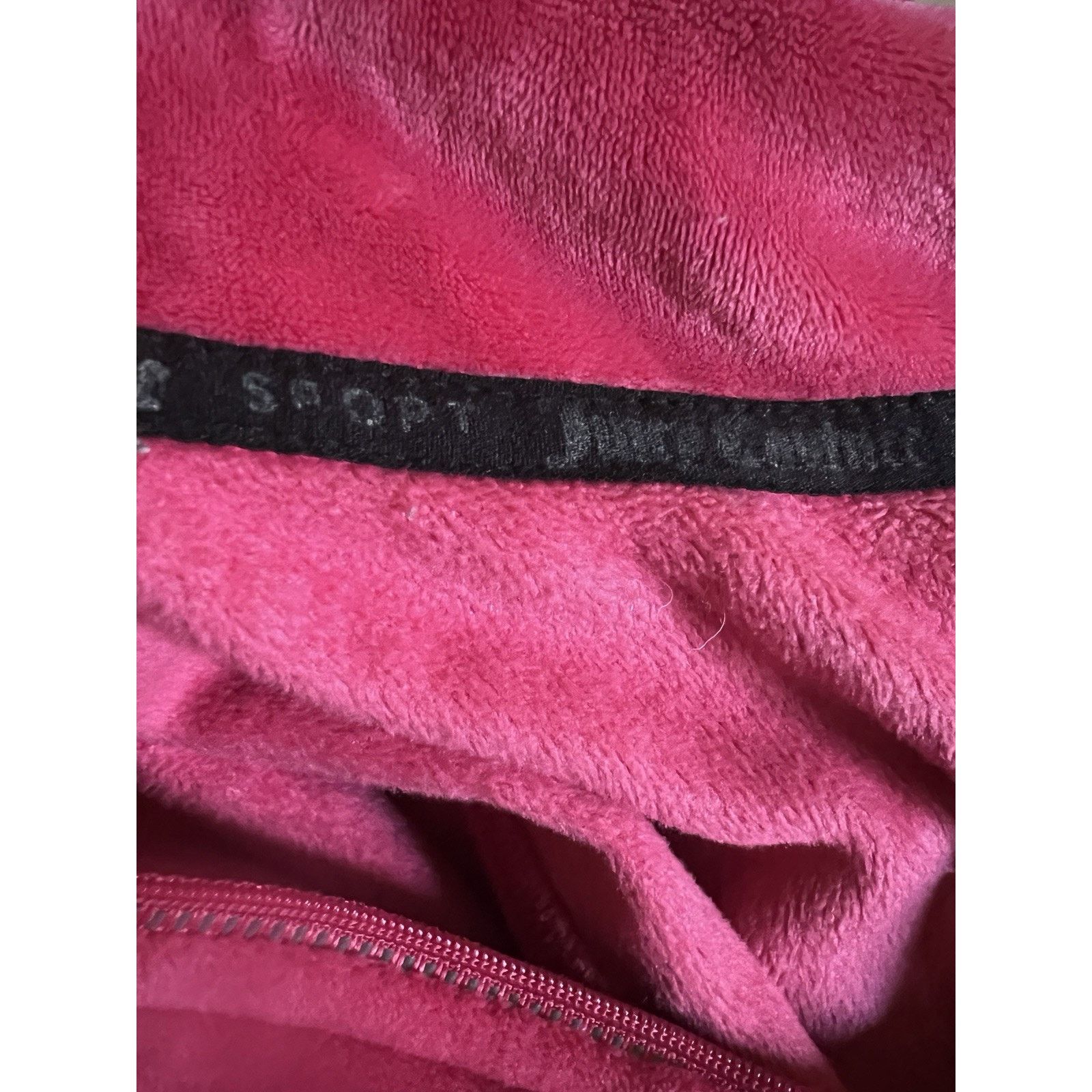 Juicy Couture Juicy Couture Vintage Y2K Pink Velour Pullover Shirt Large Size L / US 10 / IT 46 - 9 Thumbnail